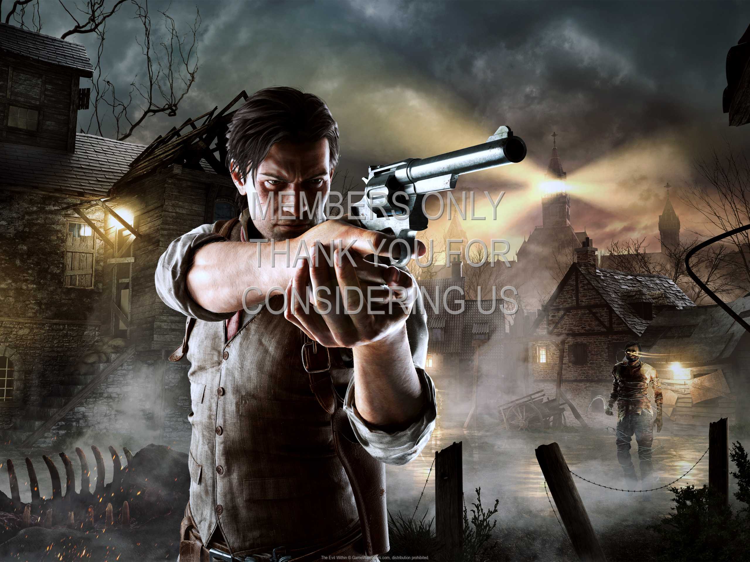 The Evil Within 1080p Horizontal Mobiele achtergrond 04