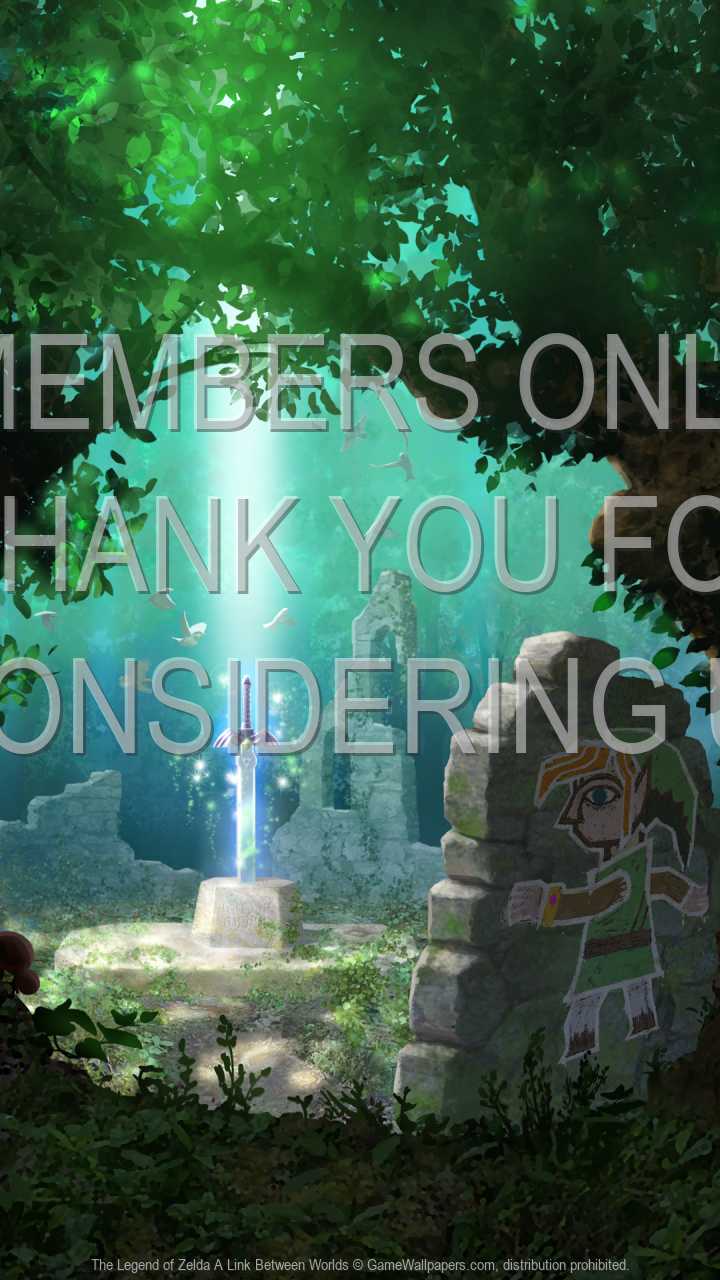 The Legend of Zelda: A Link Between Worlds 720p Vertical Handy Hintergrundbild 01