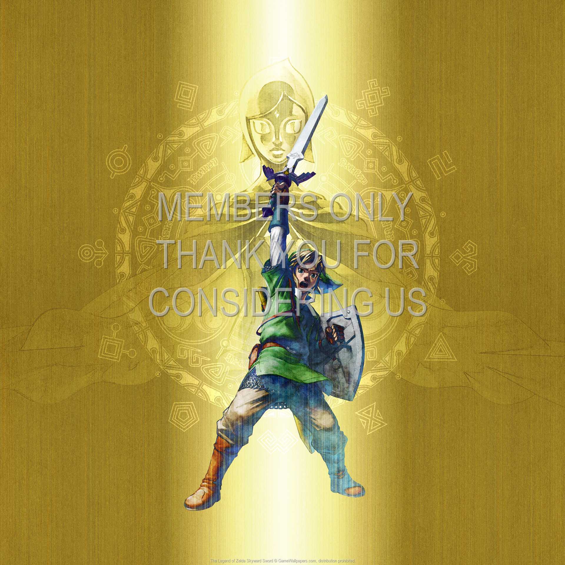 The Legend of Zelda: Skyward Sword 1080p Horizontal Mobiele achtergrond 01