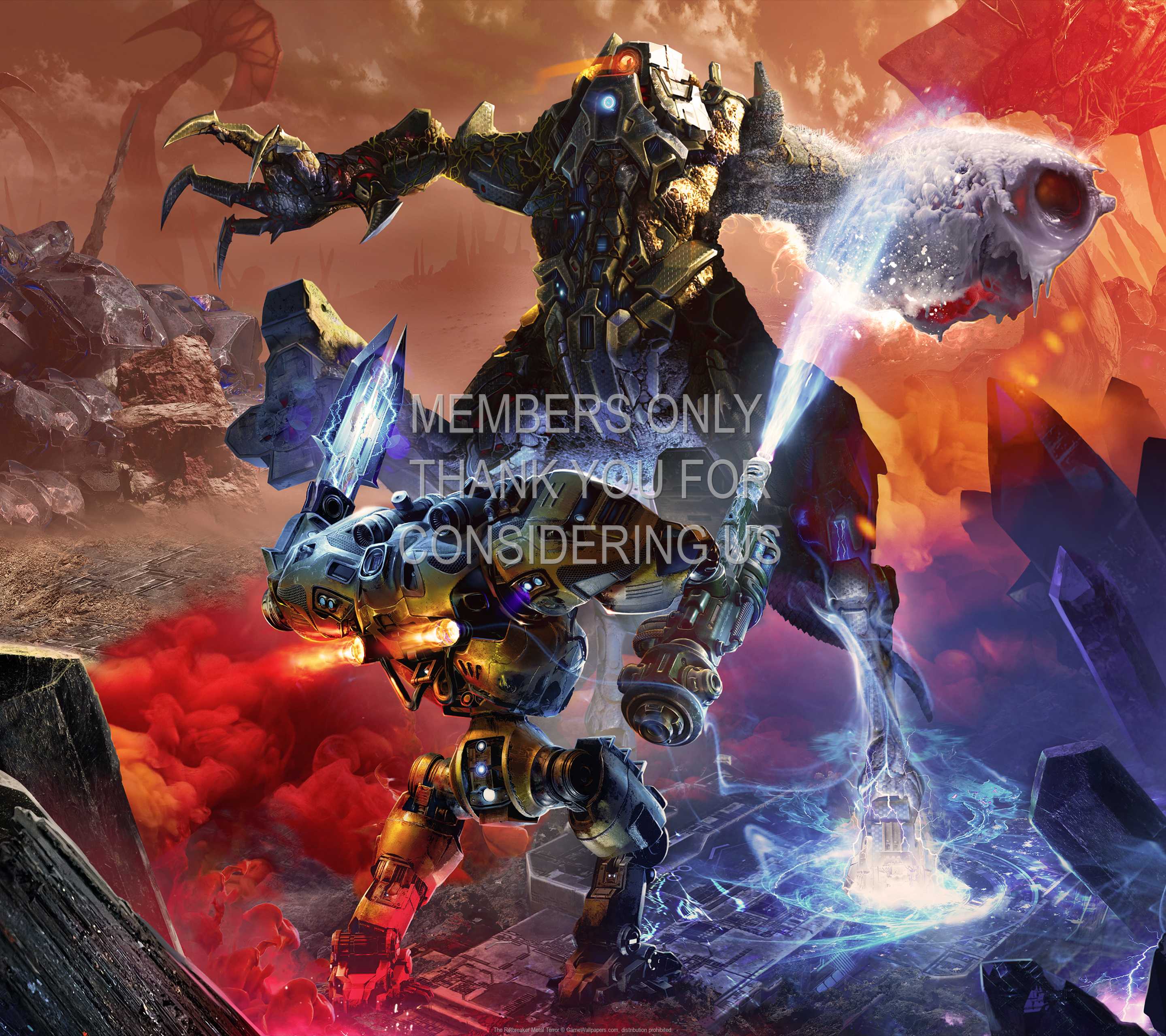 The Riftbreaker: Metal Terror 1440p Horizontal Mobiele achtergrond 01