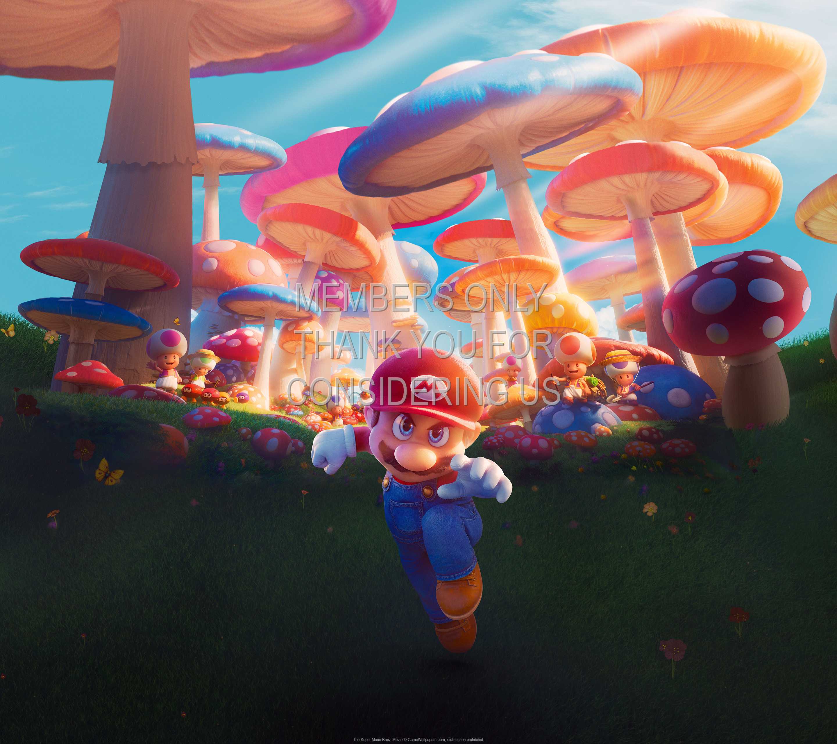 The Super Mario Bros. Movie 1440p Horizontal Mobile wallpaper or background 01