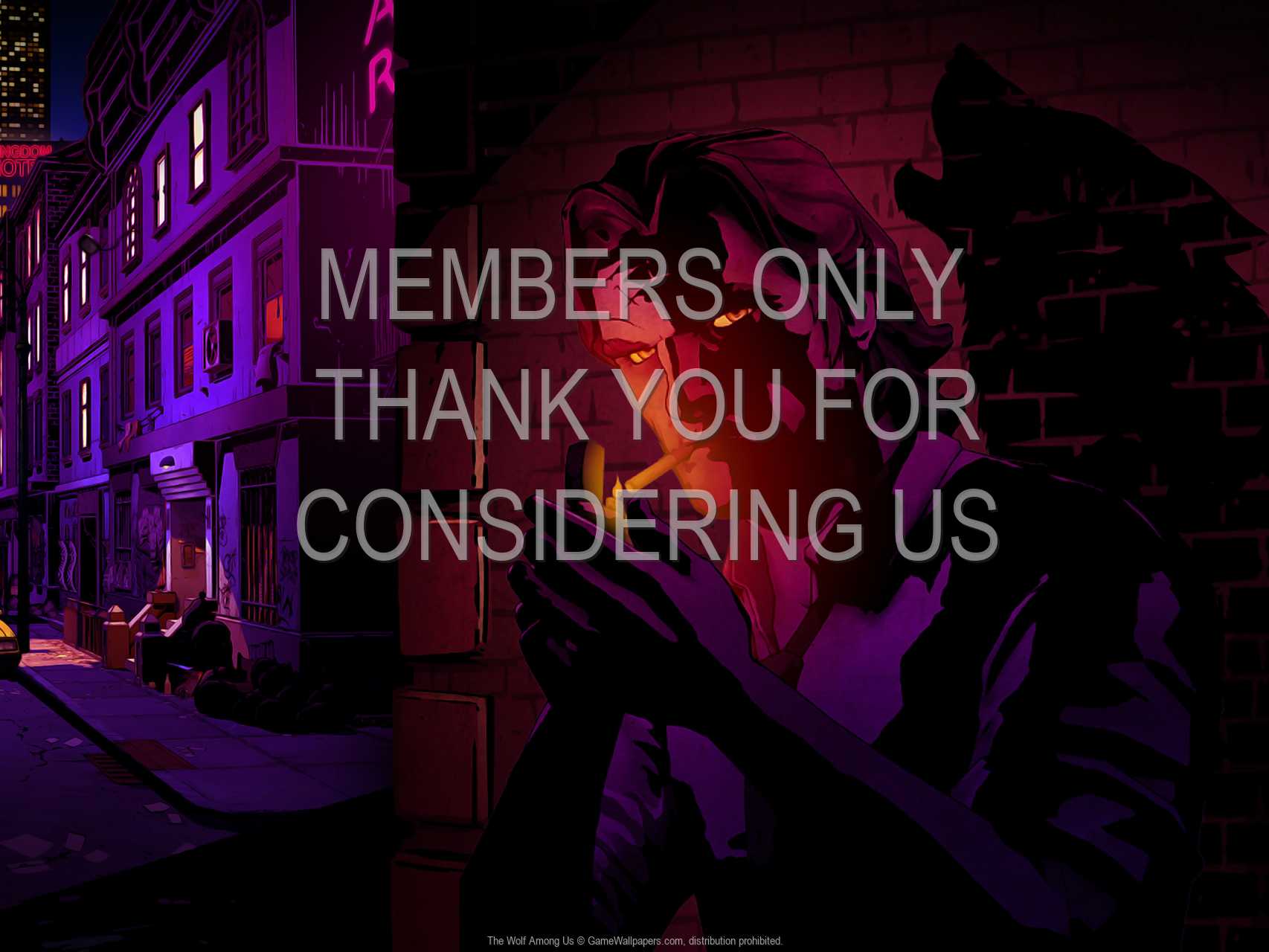 The Wolf Among Us 720p Horizontal Mobiele achtergrond 01
