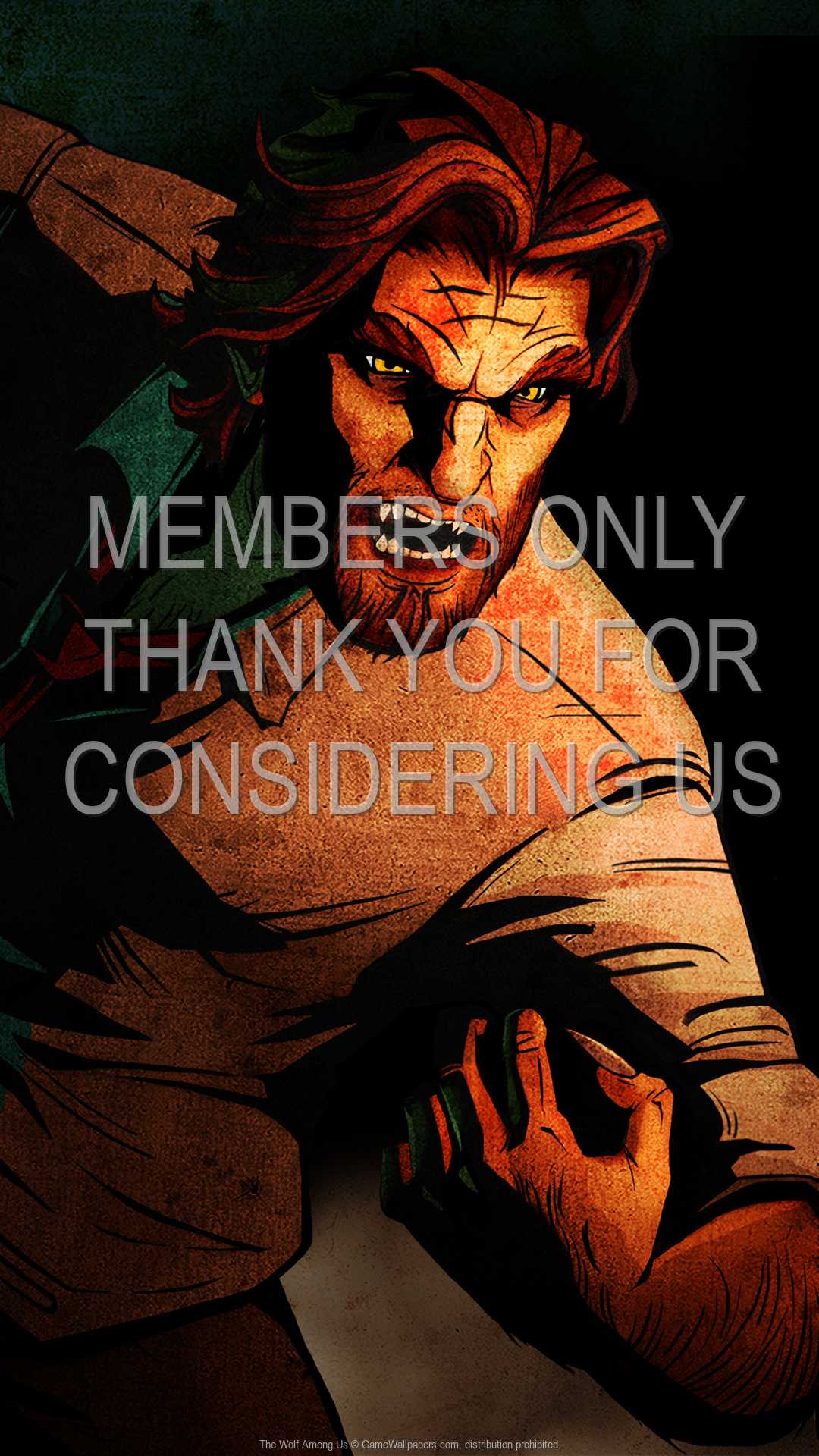 The Wolf Among Us 1080p Vertical Mobile wallpaper or background 02