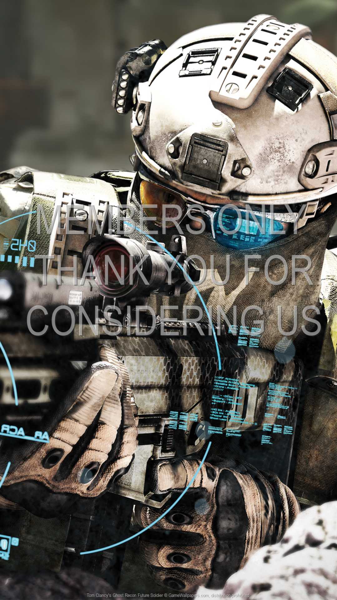 Tom Clancy's Ghost Recon: Future Soldier 1080p Vertical Handy Hintergrundbild 03