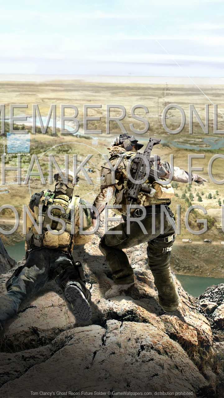 Tom Clancy's Ghost Recon: Future Soldier 720p Vertical Handy Hintergrundbild 07