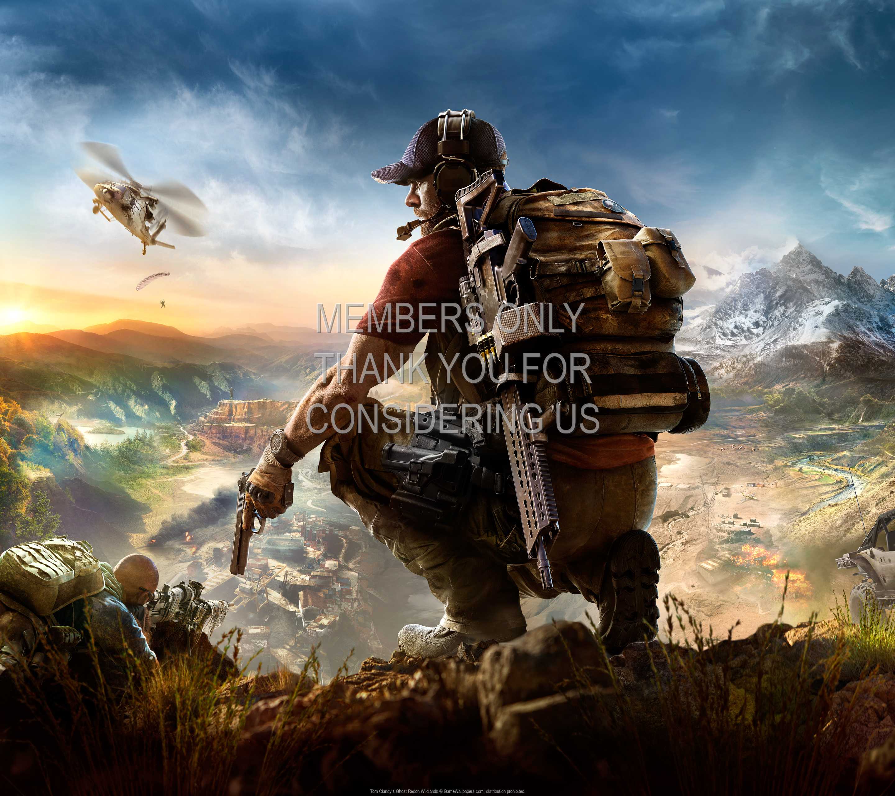 Tom Clancy's Ghost Recon Wildlands 1440p Horizontal Mobiele achtergrond 01