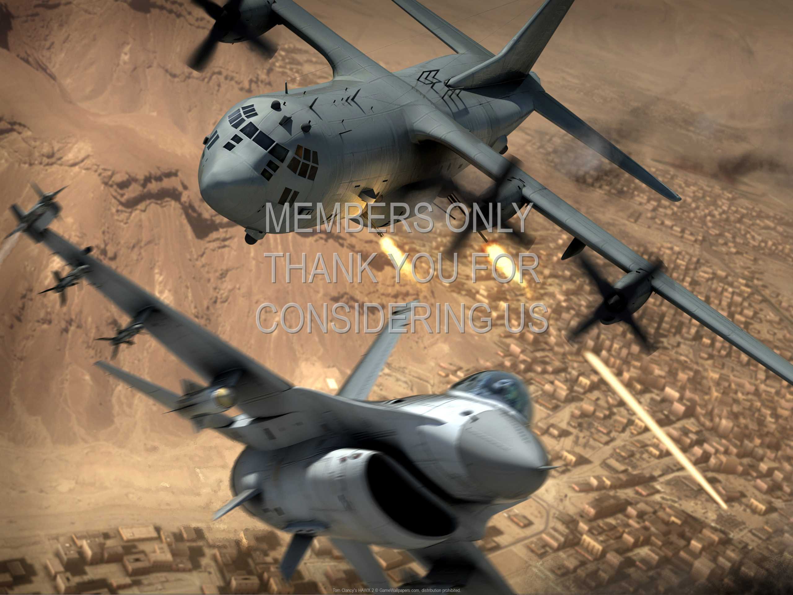 Tom Clancy's HAWX 2 1080p Horizontal Handy Hintergrundbild 03