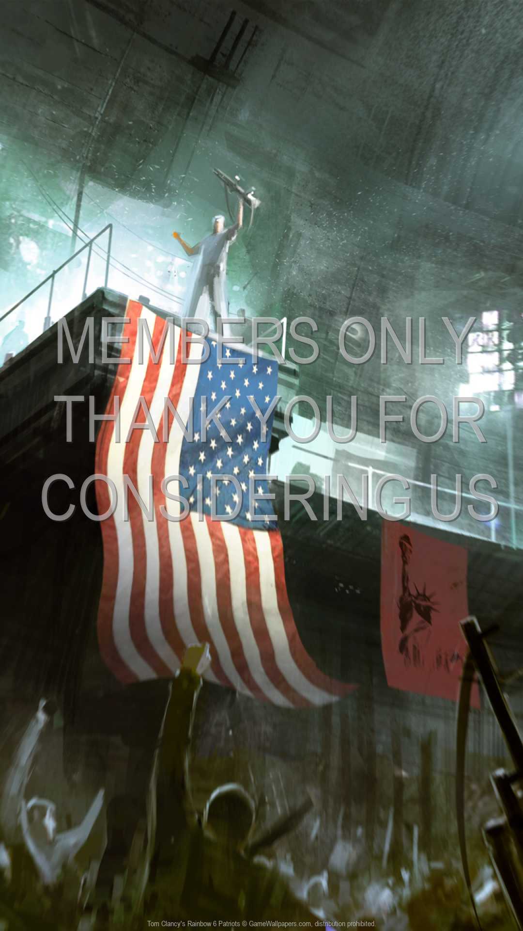 Tom Clancy's Rainbow 6: Patriots 1080p Vertical Mobiele achtergrond 06