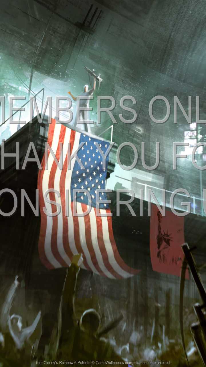Tom Clancy's Rainbow 6: Patriots 720p Vertical Handy Hintergrundbild 06