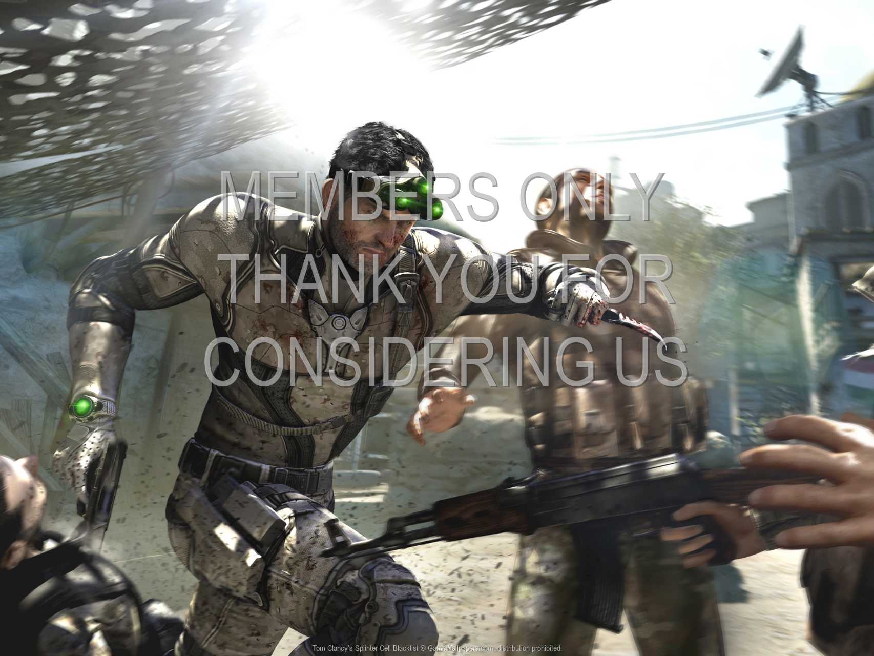 Tom Clancy's Splinter Cell: Blacklist 720p Horizontal Mobiele achtergrond 01