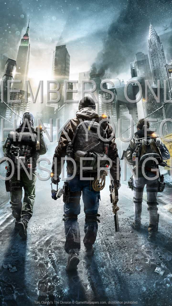 Tom Clancy's The Division 720p Vertical Mobiele achtergrond 02
