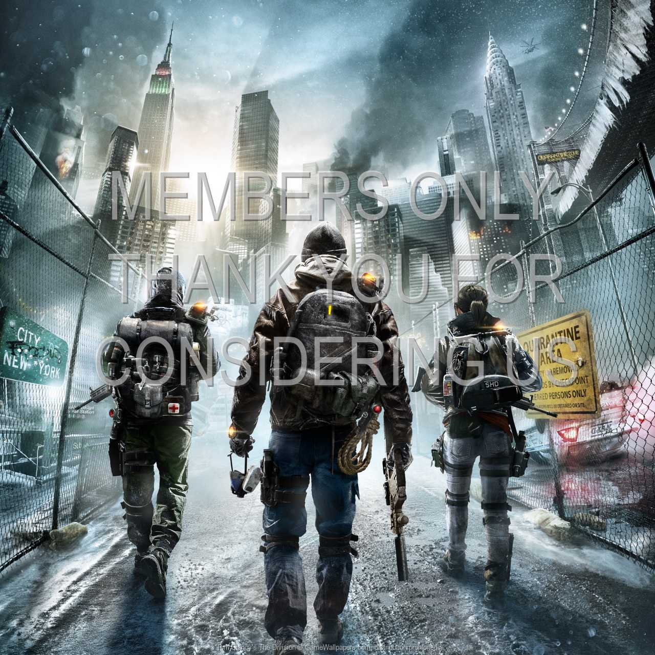 Tom Clancy's The Division 720p Horizontal Mobiele achtergrond 02
