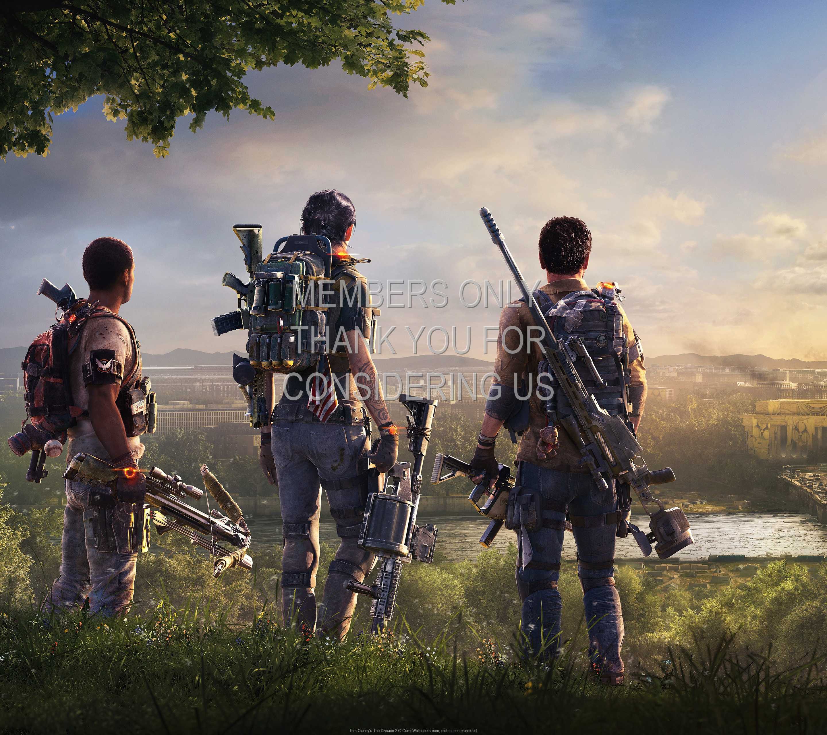 Tom Clancy's The Division 2 1440p Horizontal Mobile wallpaper or background 03