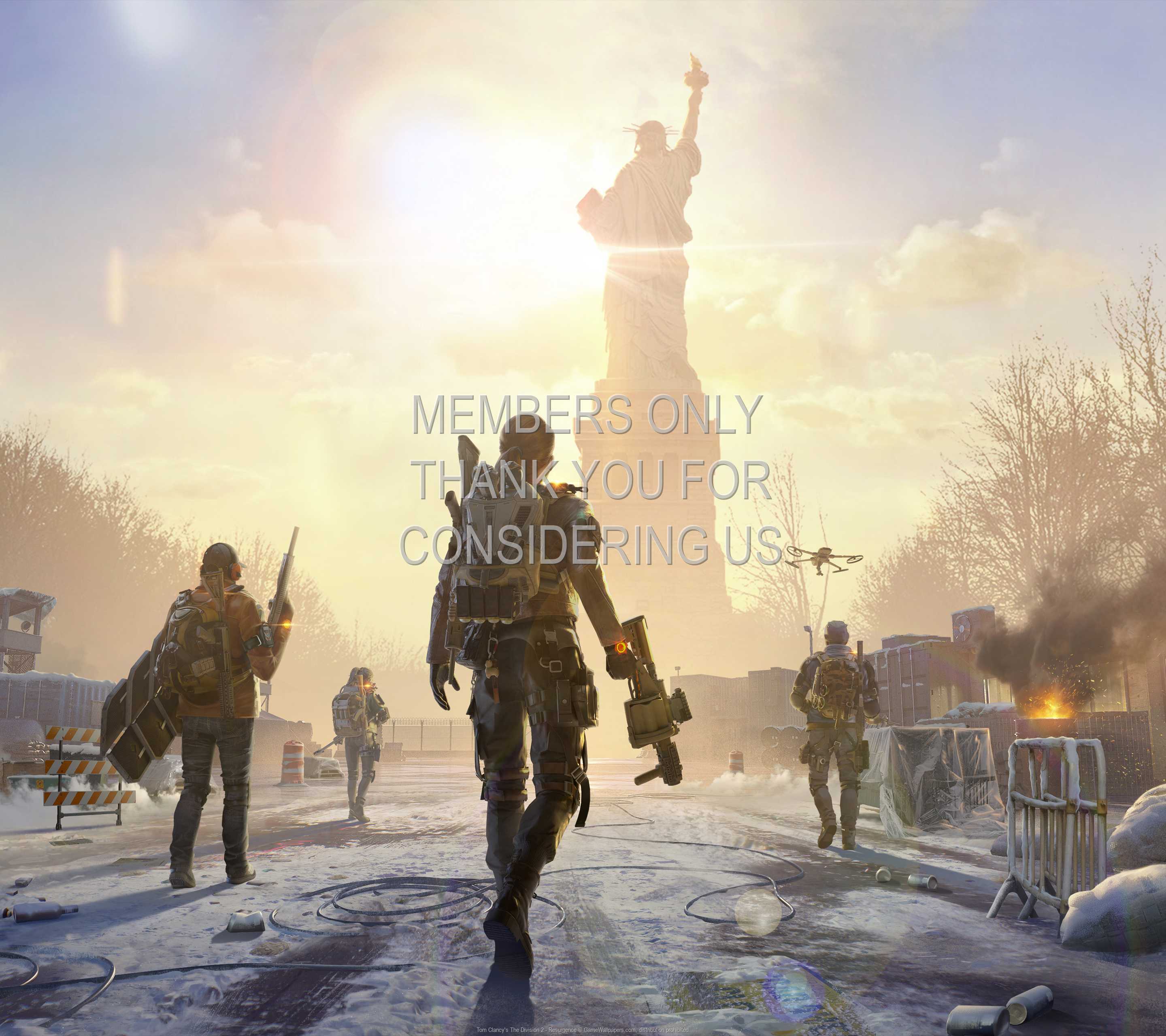Tom Clancy's The Division 2 - Resurgence 1440p Horizontal Handy Hintergrundbild 01