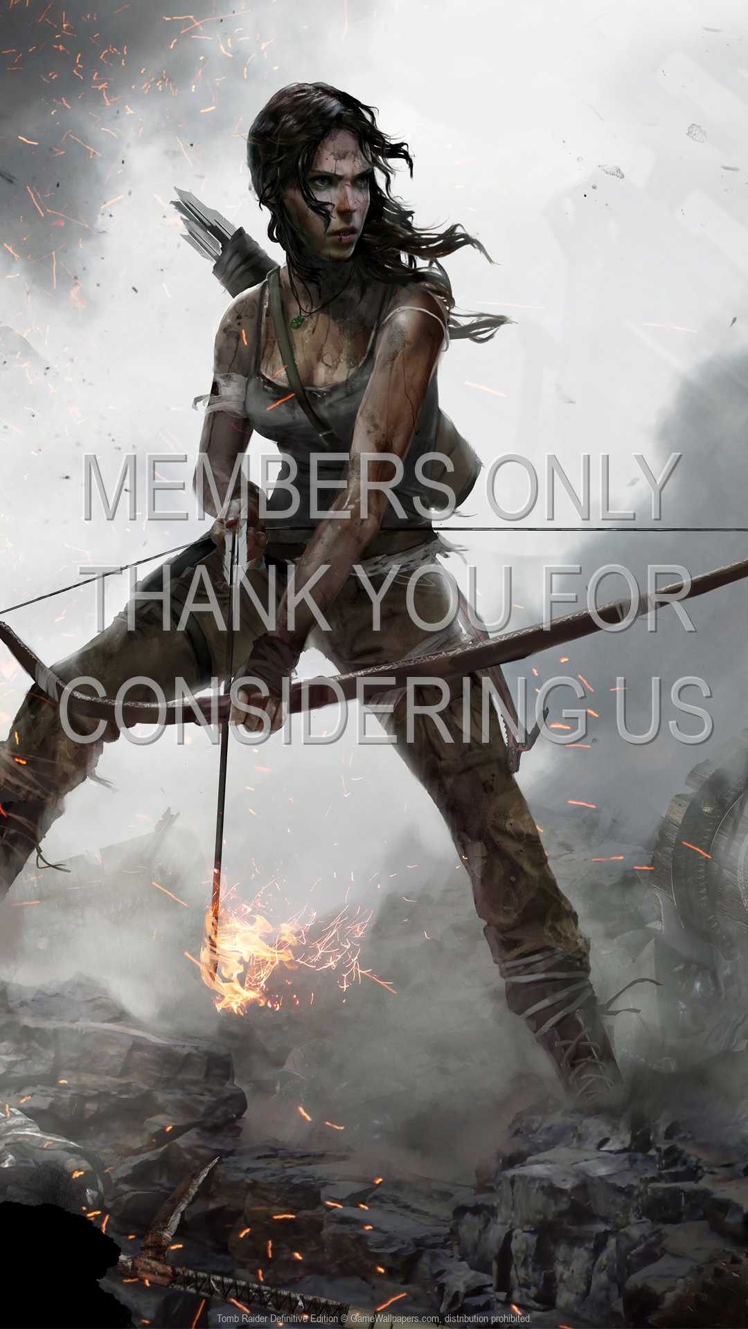 Tomb Raider: Definitive Edition 1080p Vertical Mobiele achtergrond 02