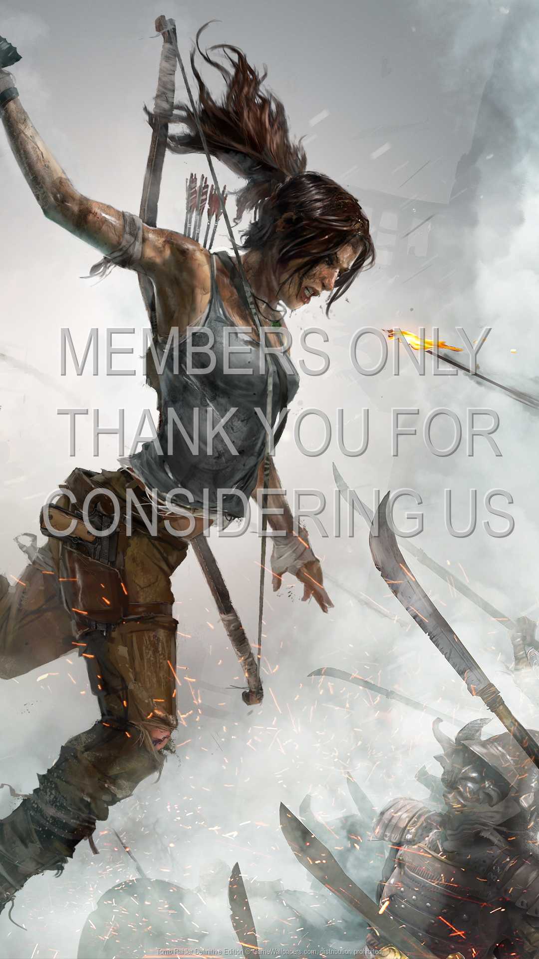 Tomb Raider: Definitive Edition 1080p Vertical Handy Hintergrundbild 03