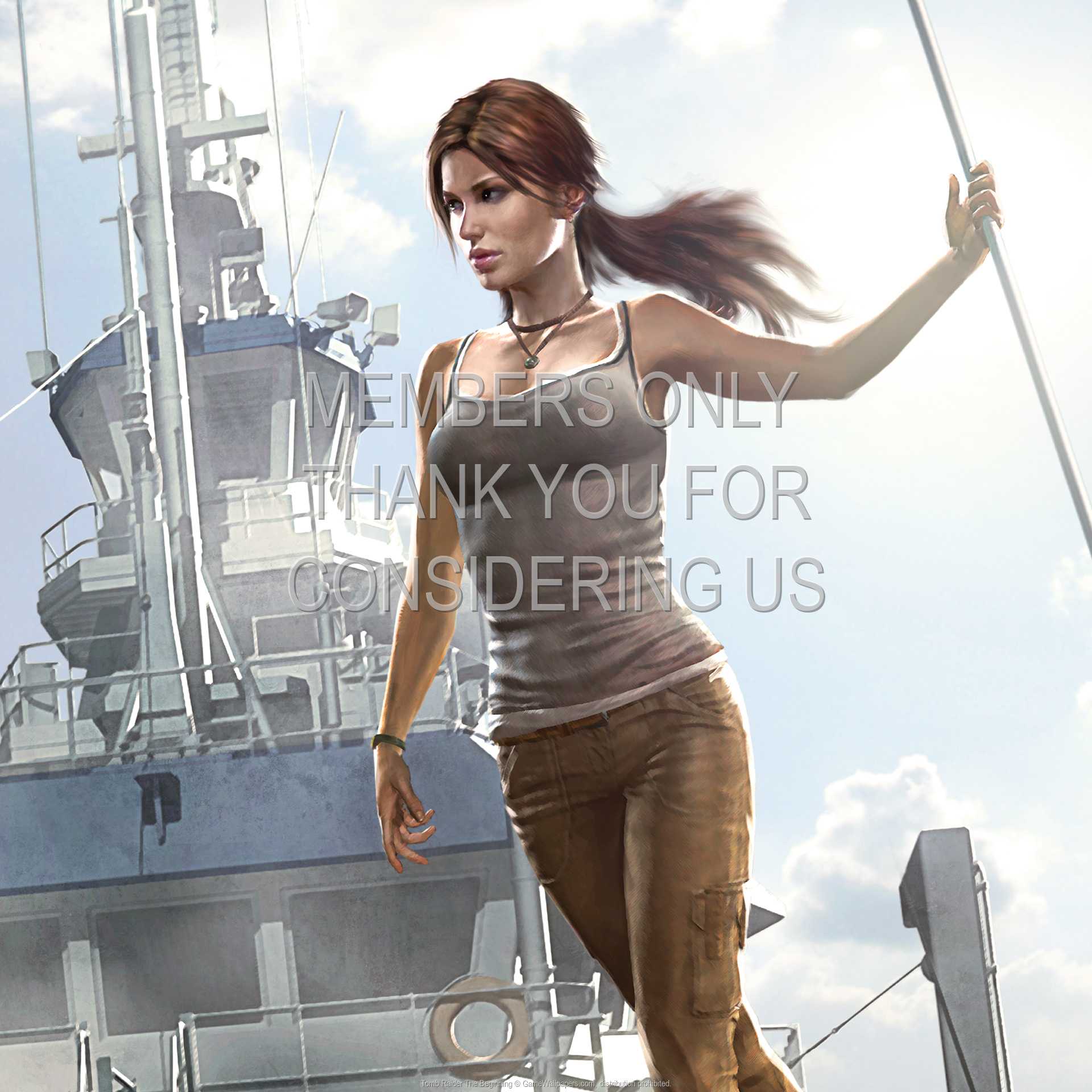 Tomb Raider: The Beginning 1080p Horizontal Mobiele achtergrond 01