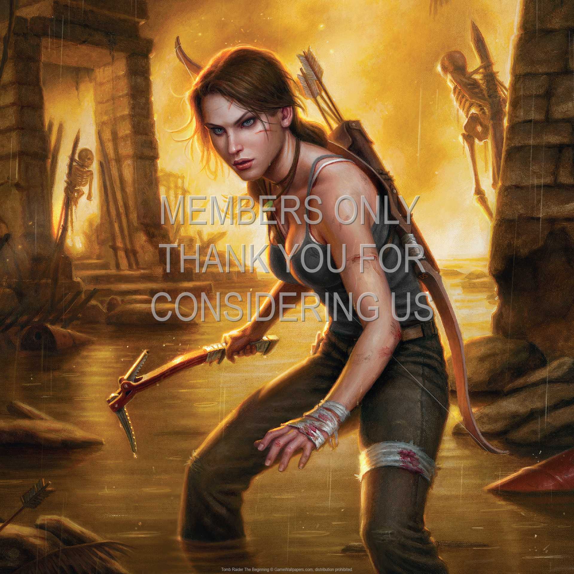 Tomb Raider: The Beginning 1080p Horizontal Mobiele achtergrond 02