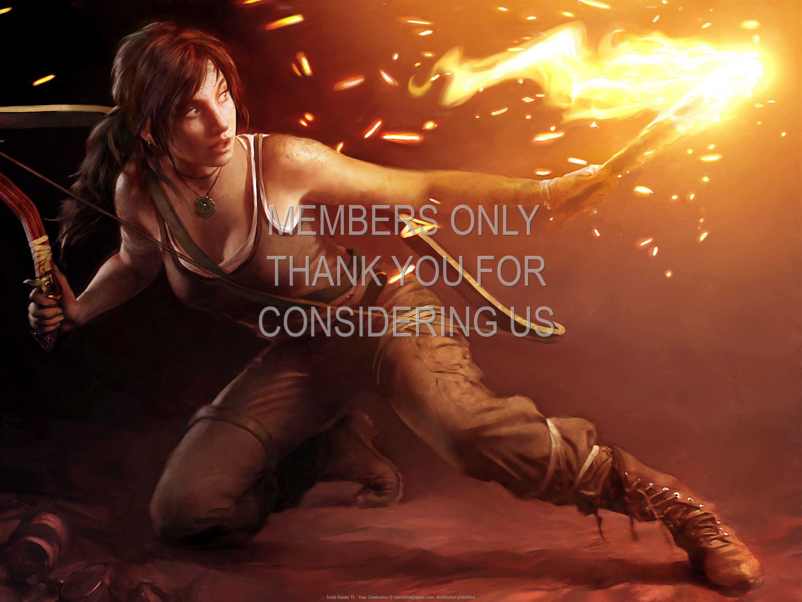 Tomb Raider 15 - Year Celebration 1080p Horizontal Handy Hintergrundbild 03