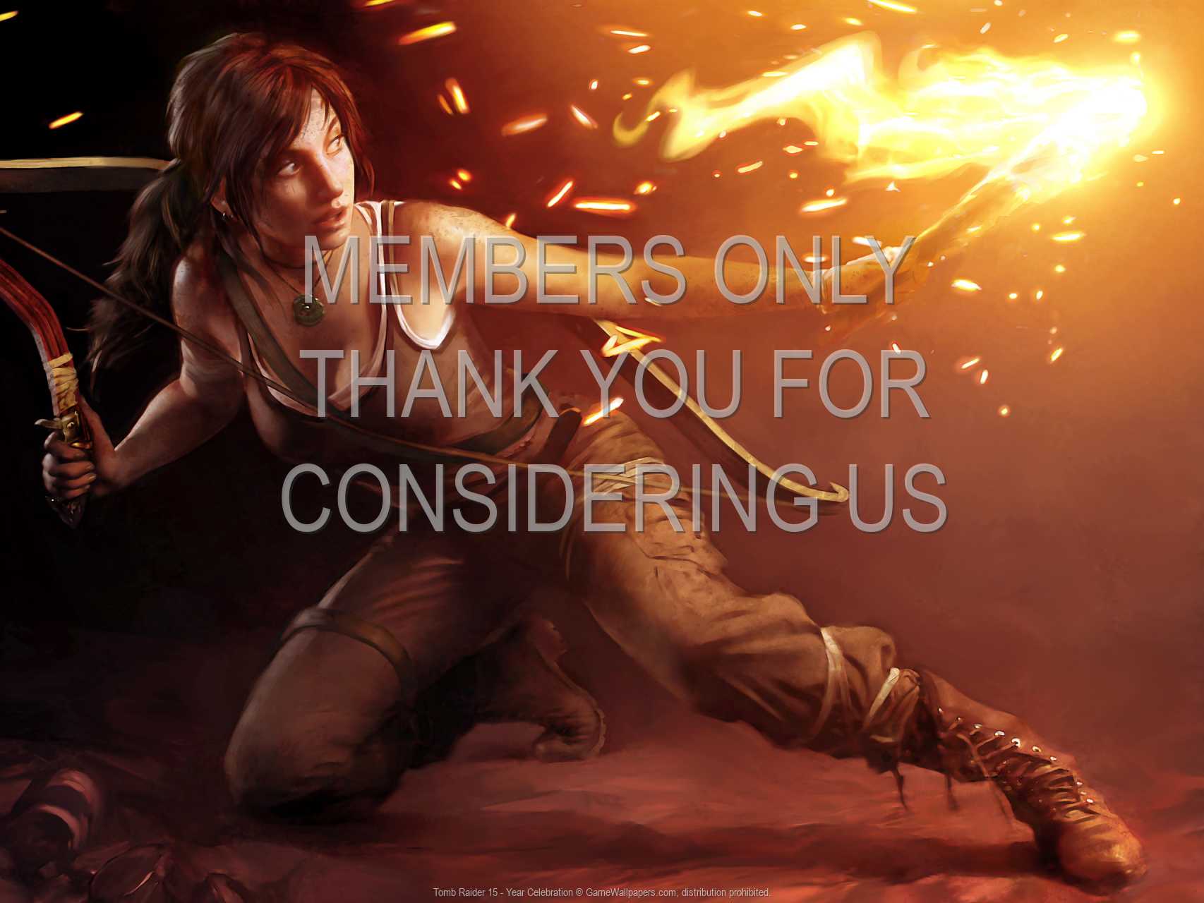 Tomb Raider 15 - Year Celebration 720p Horizontal Handy Hintergrundbild 03