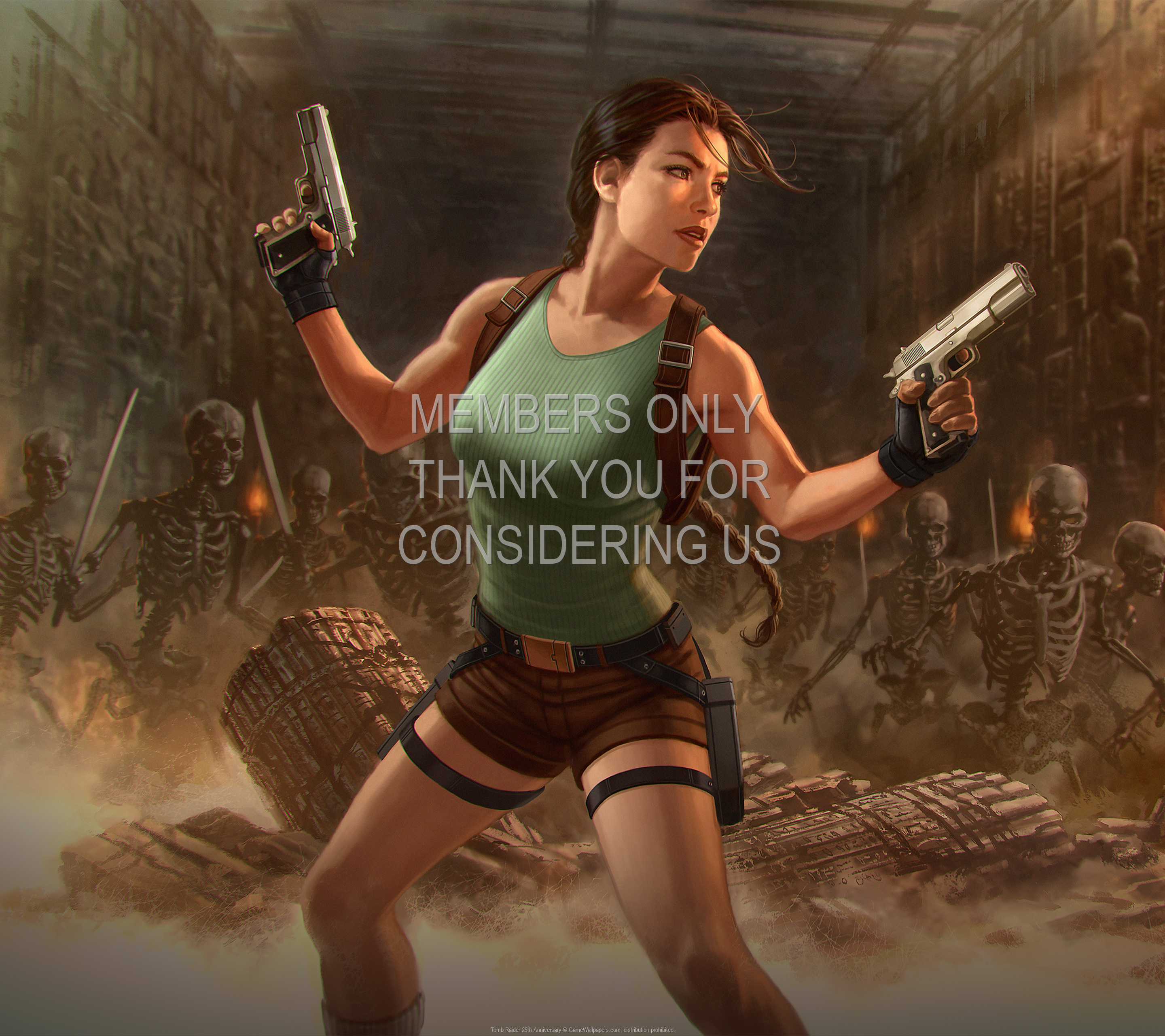 Tomb Raider 25th Anniversary 1440p Horizontal Mobile fond d'écran 02