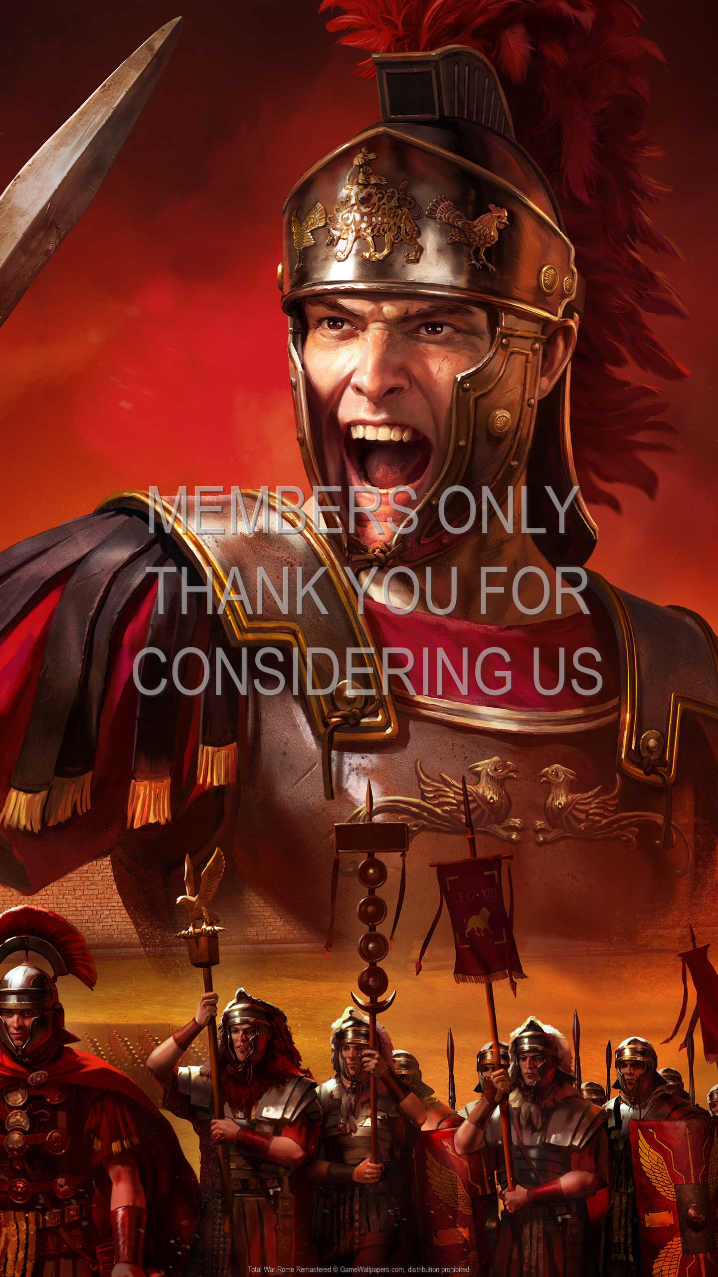 Total War: Rome Remastered 1440p Vertical Handy Hintergrundbild 01