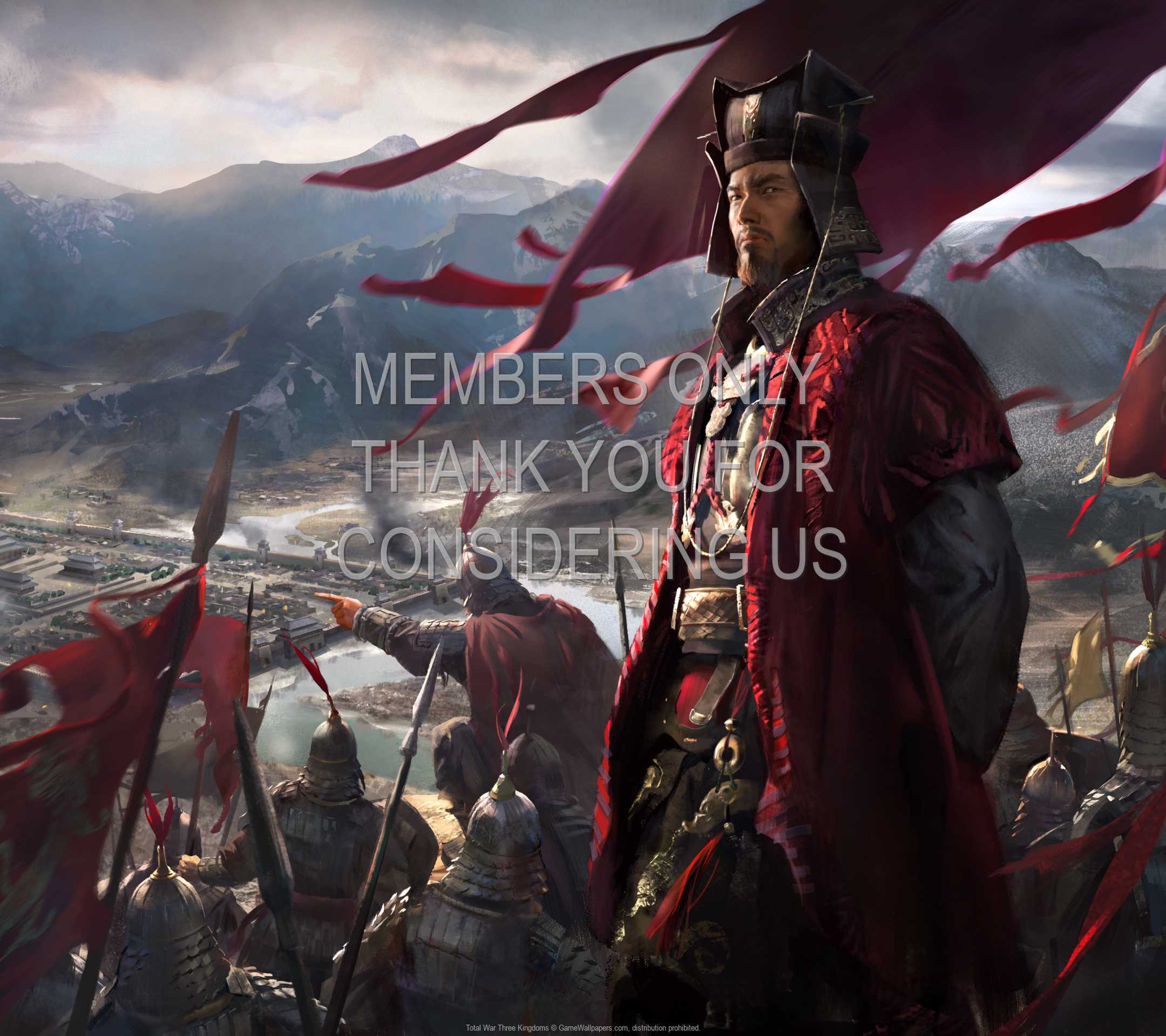Total War: Three Kingdoms 1080p Horizontal Handy Hintergrundbild 01
