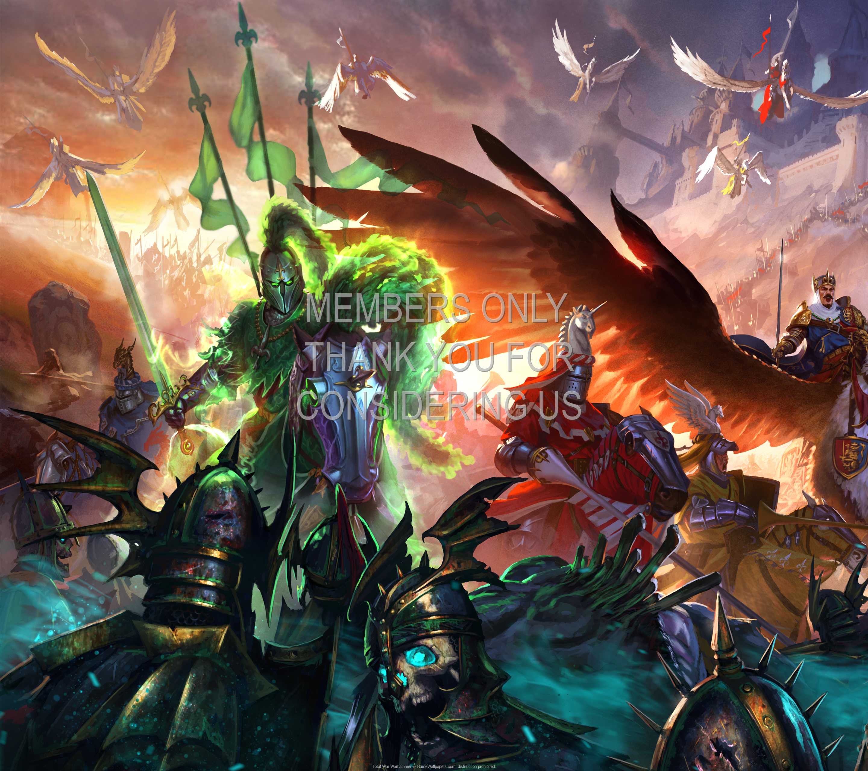 Total War: Warhammer 1440p Horizontal Mobiele achtergrond 06