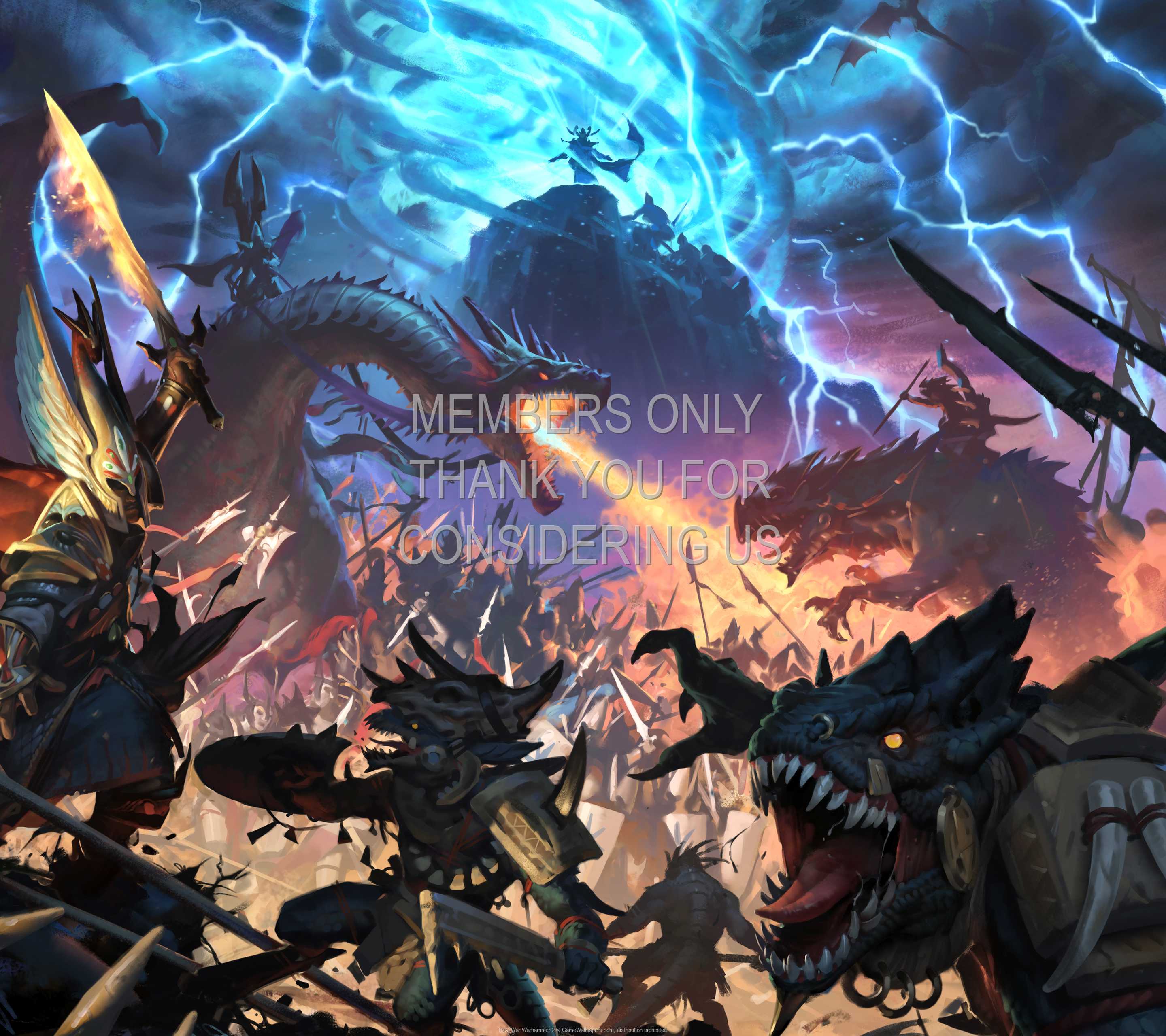 Total War: Warhammer 2 1440p Horizontal Mobile wallpaper or background 01
