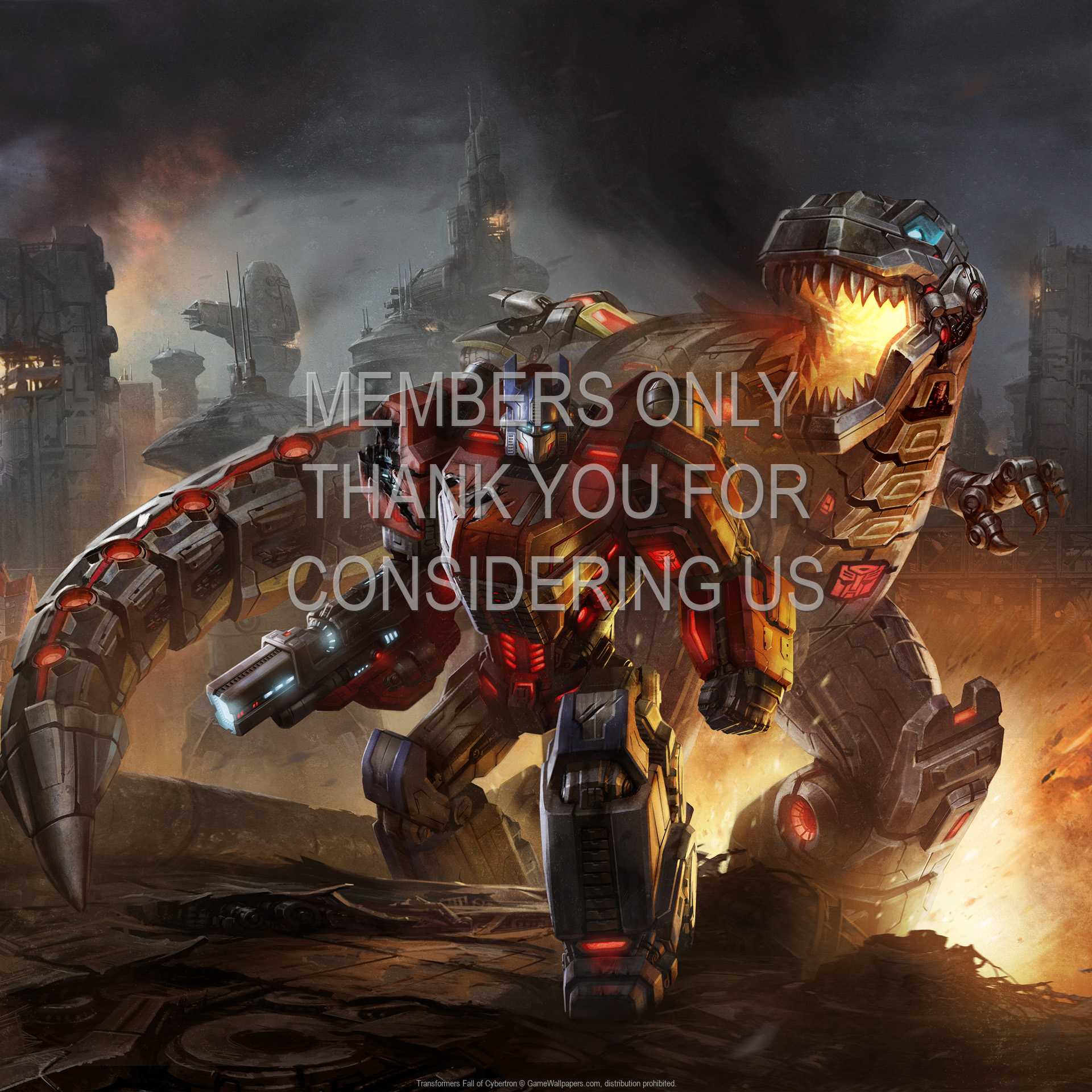 Transformers: Fall of Cybertron 1080p Horizontal Handy Hintergrundbild 03