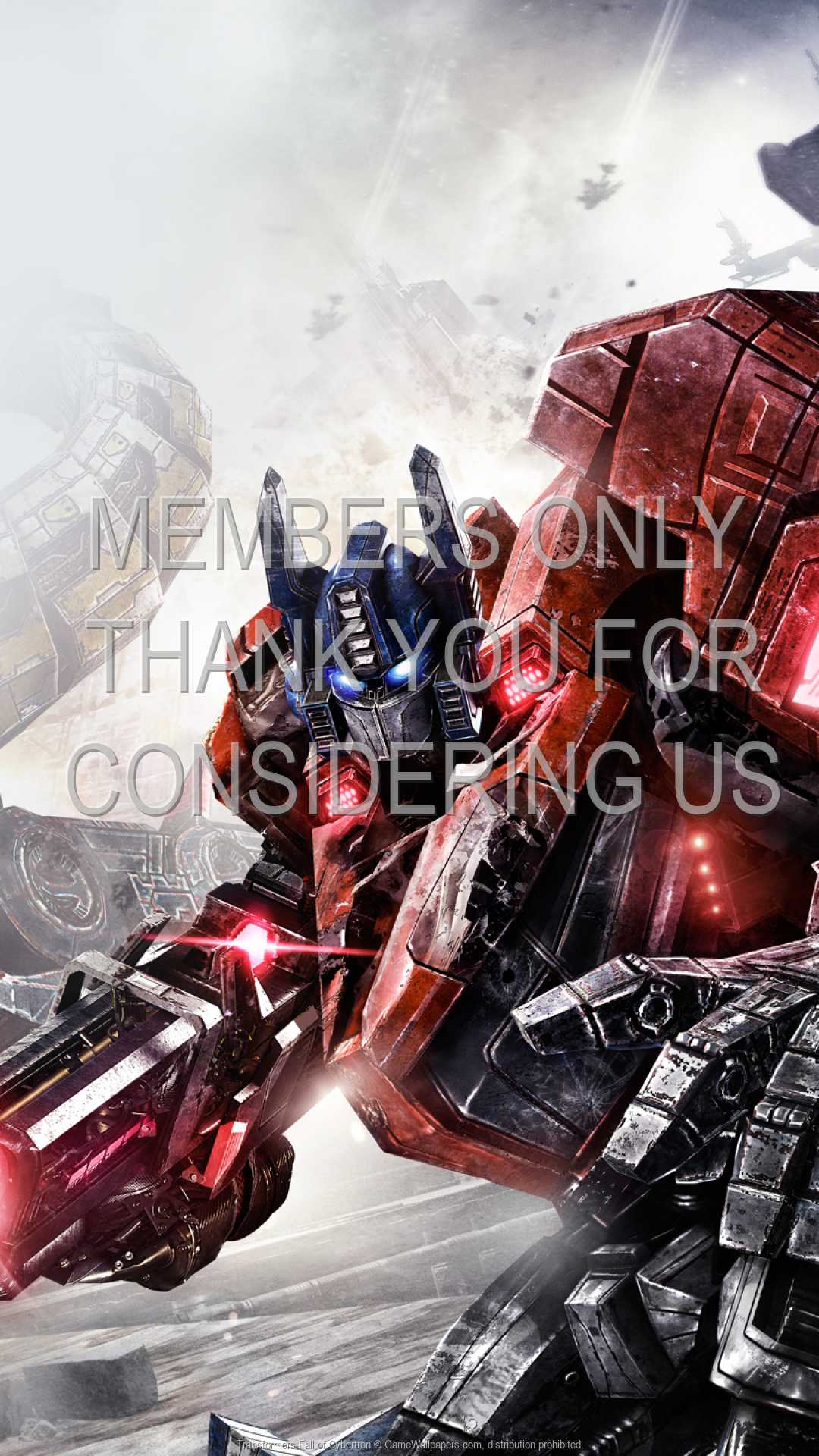 Transformers: Fall of Cybertron 1080p Vertical Handy Hintergrundbild 06