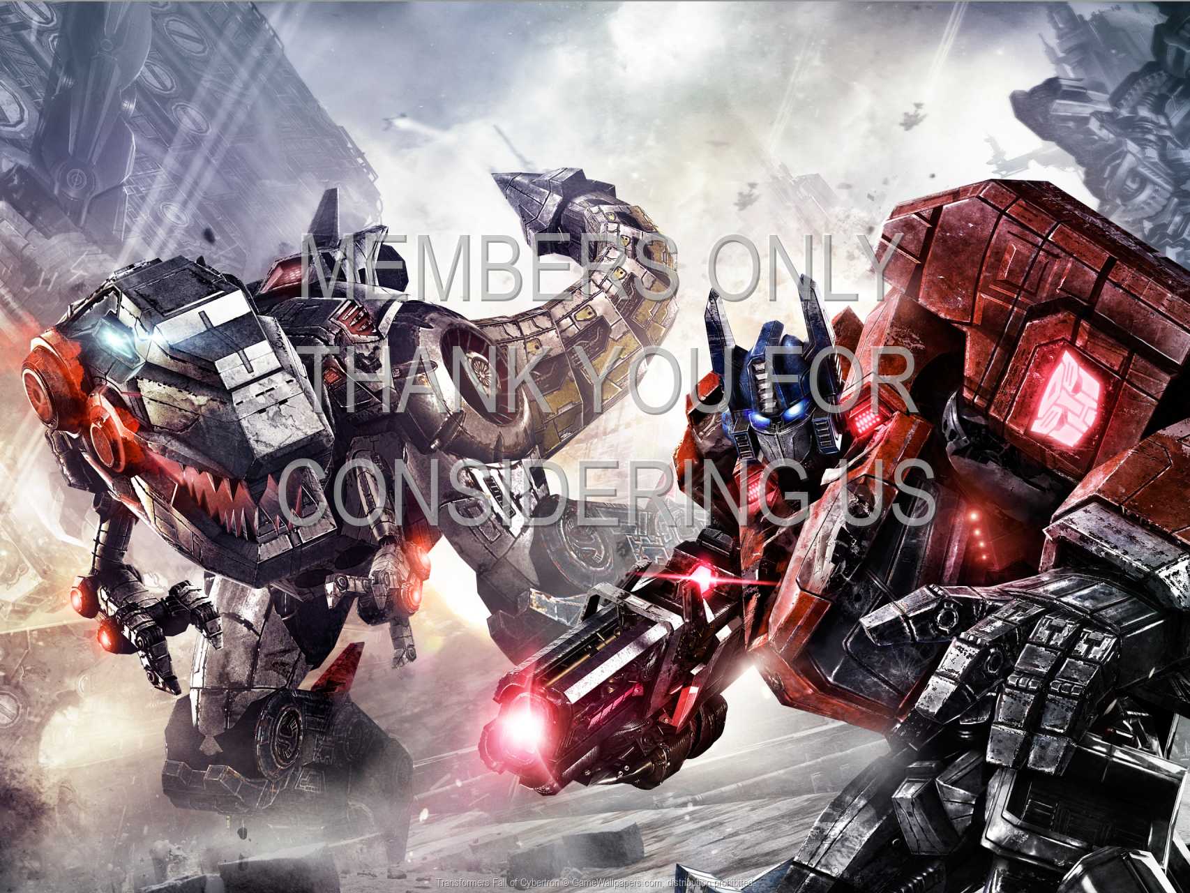 Transformers: Fall of Cybertron 720p Horizontal Handy Hintergrundbild 06