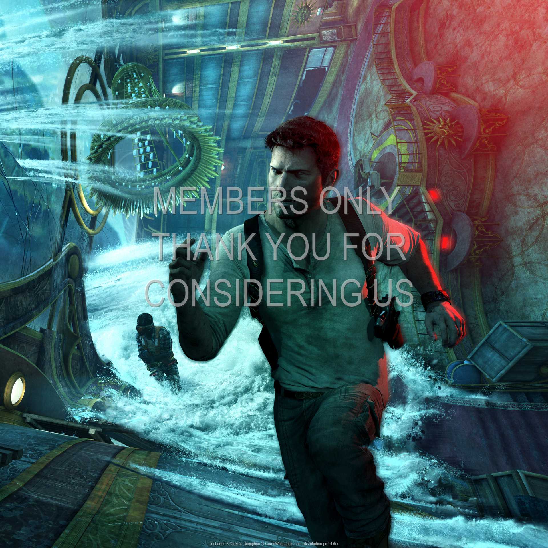Uncharted 3: Drake's Deception 1080p Horizontal Mobiele achtergrond 05