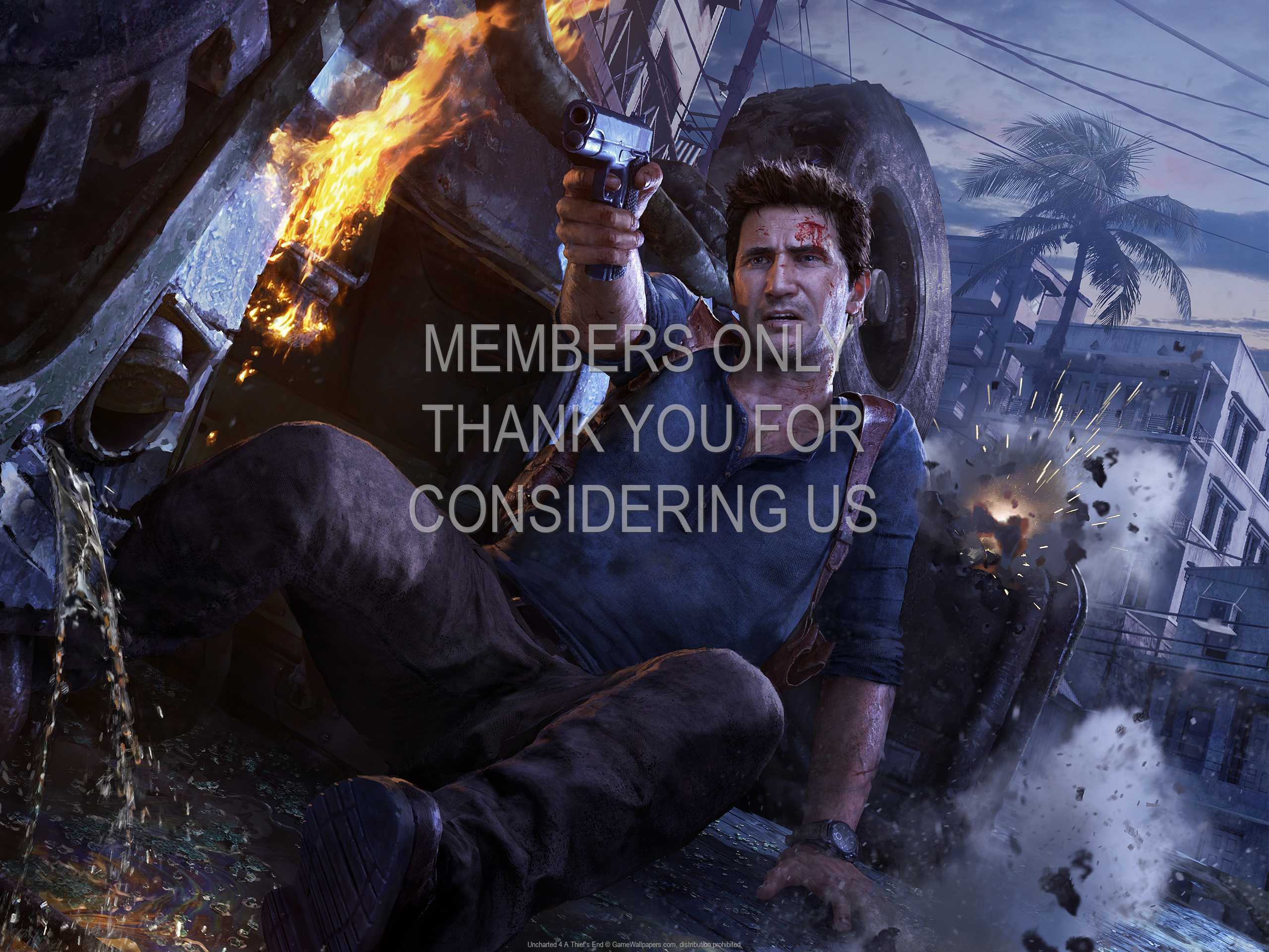 Uncharted 4: A Thief's End 1080p Horizontal Mobiele achtergrond 04