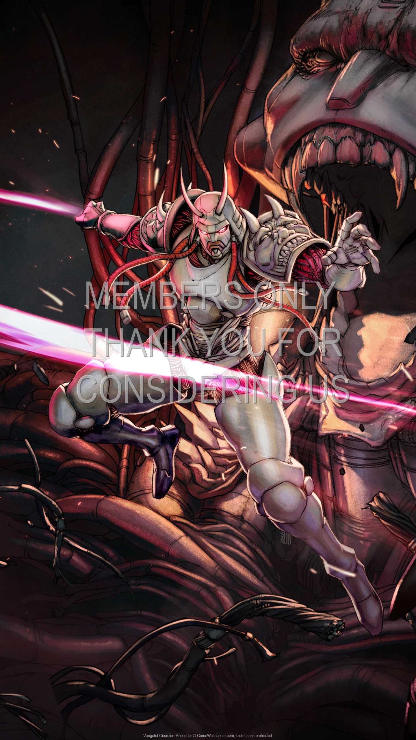 Vengeful Guardian: Moonrider 1440p Vertical Handy Hintergrundbild 01