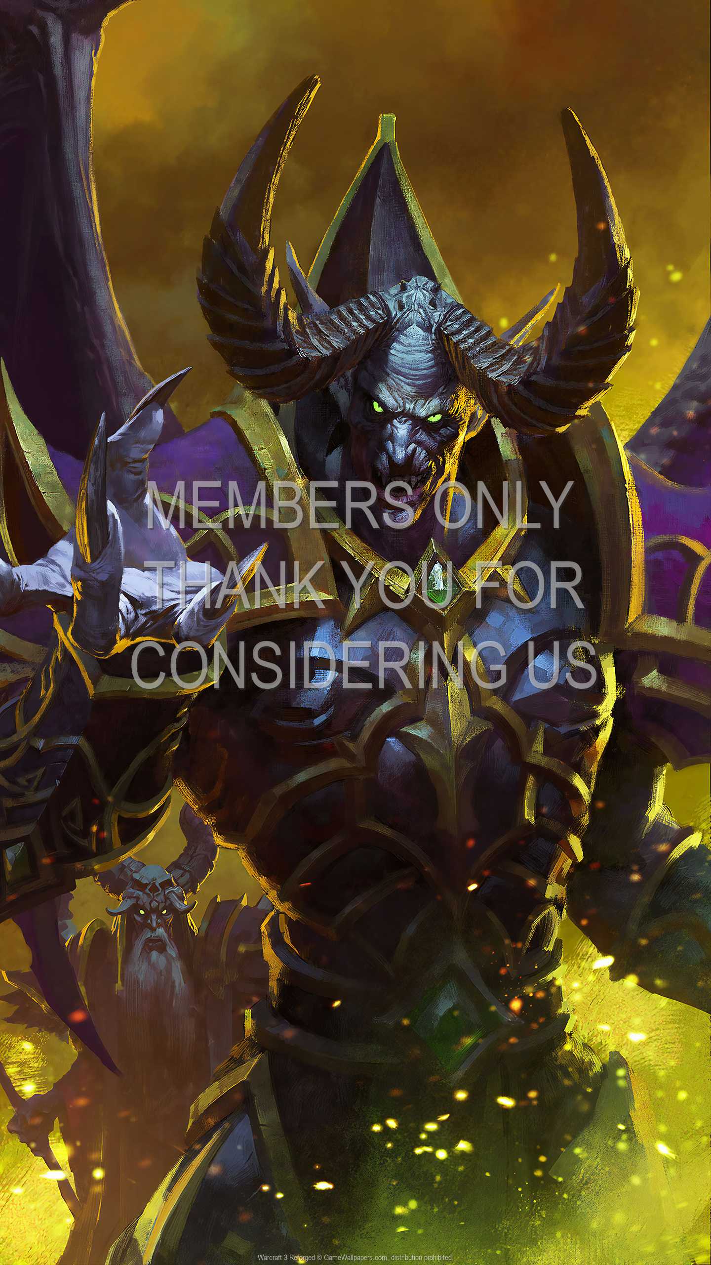 Warcraft 3: Reforged 1440p Vertical Handy Hintergrundbild 02