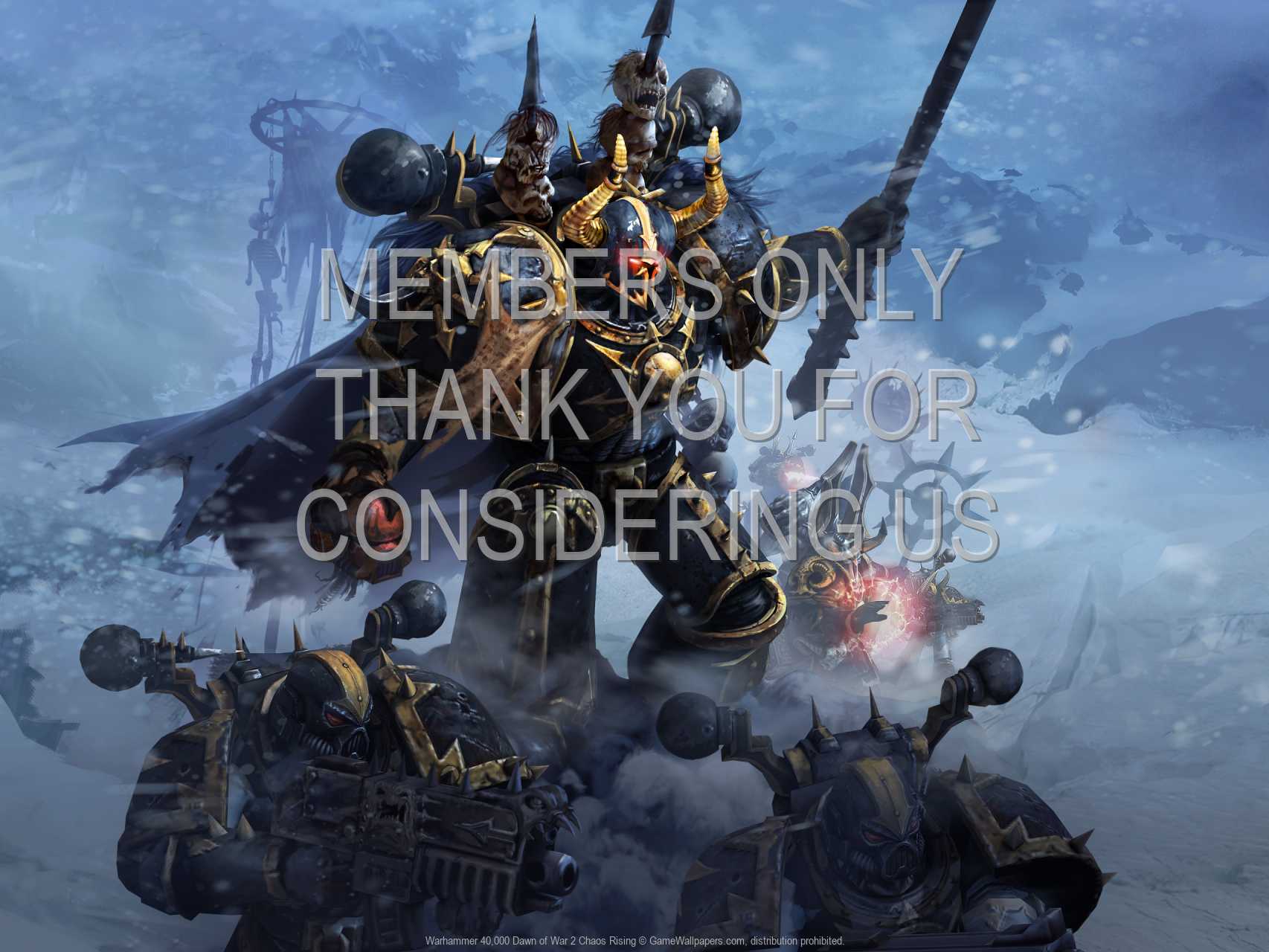 Warhammer 40,000: Dawn of War 2: Chaos Rising 720p Horizontal Mobile wallpaper or background 01