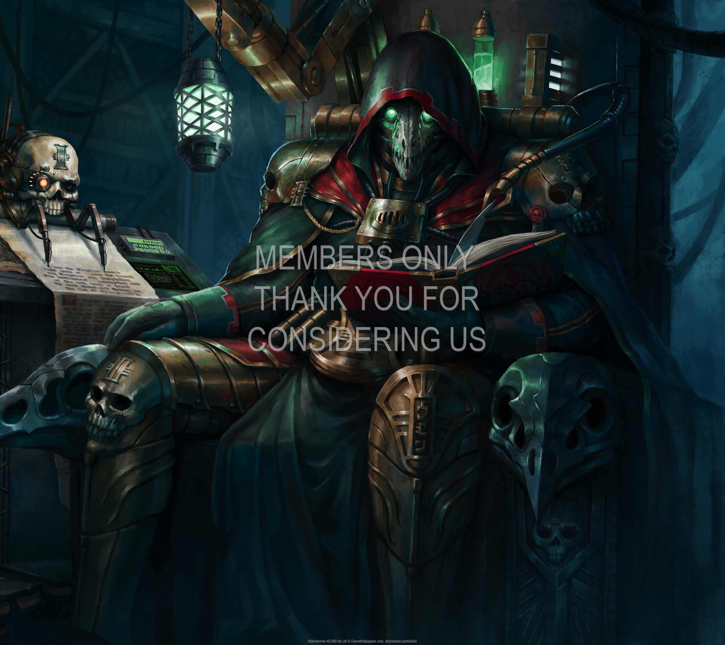 Warhammer 40,000 fan art 1440p Horizontal Handy Hintergrundbild 01
