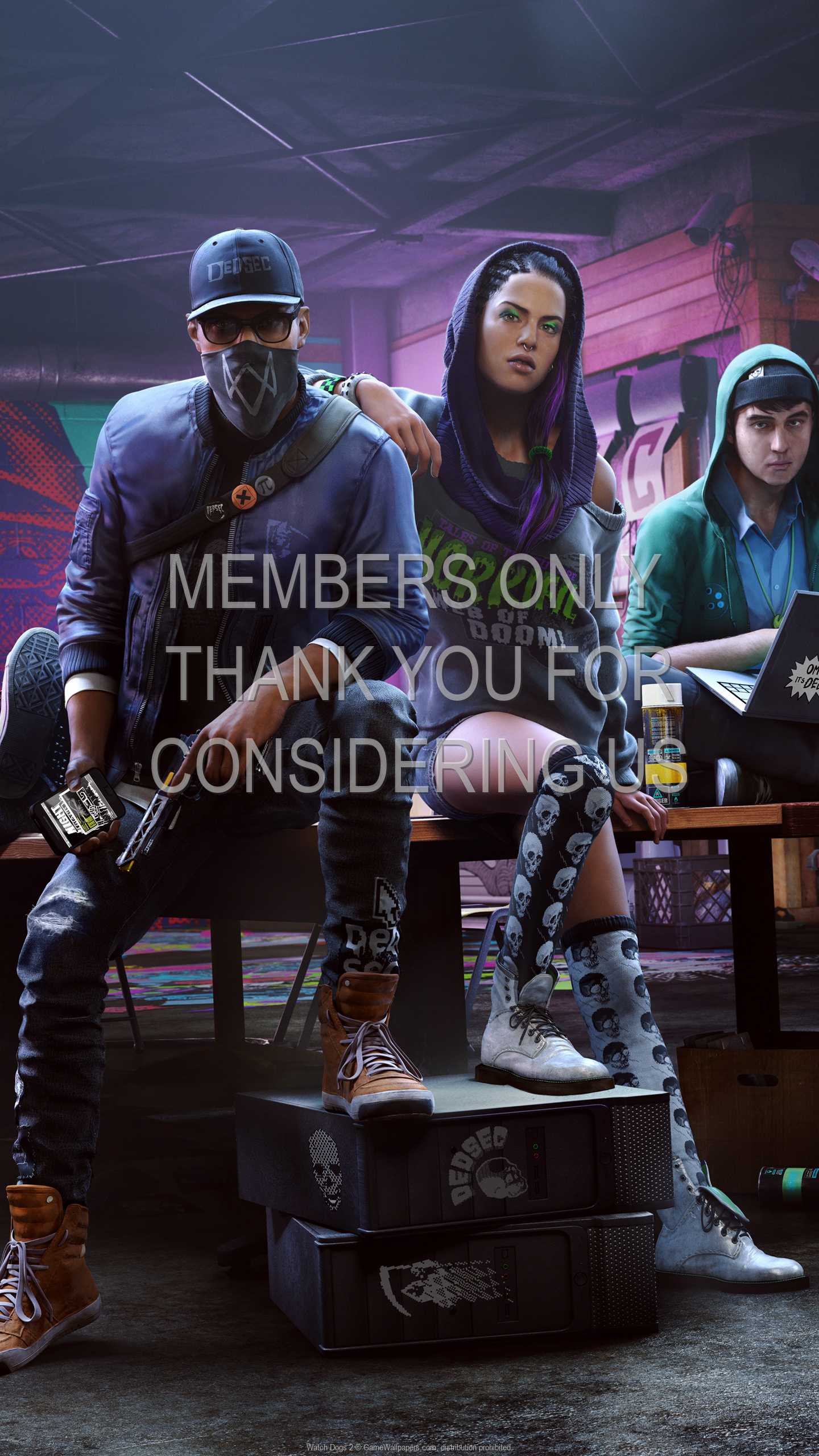 Watch Dogs 2 1440p Vertical Mobile wallpaper or background 03