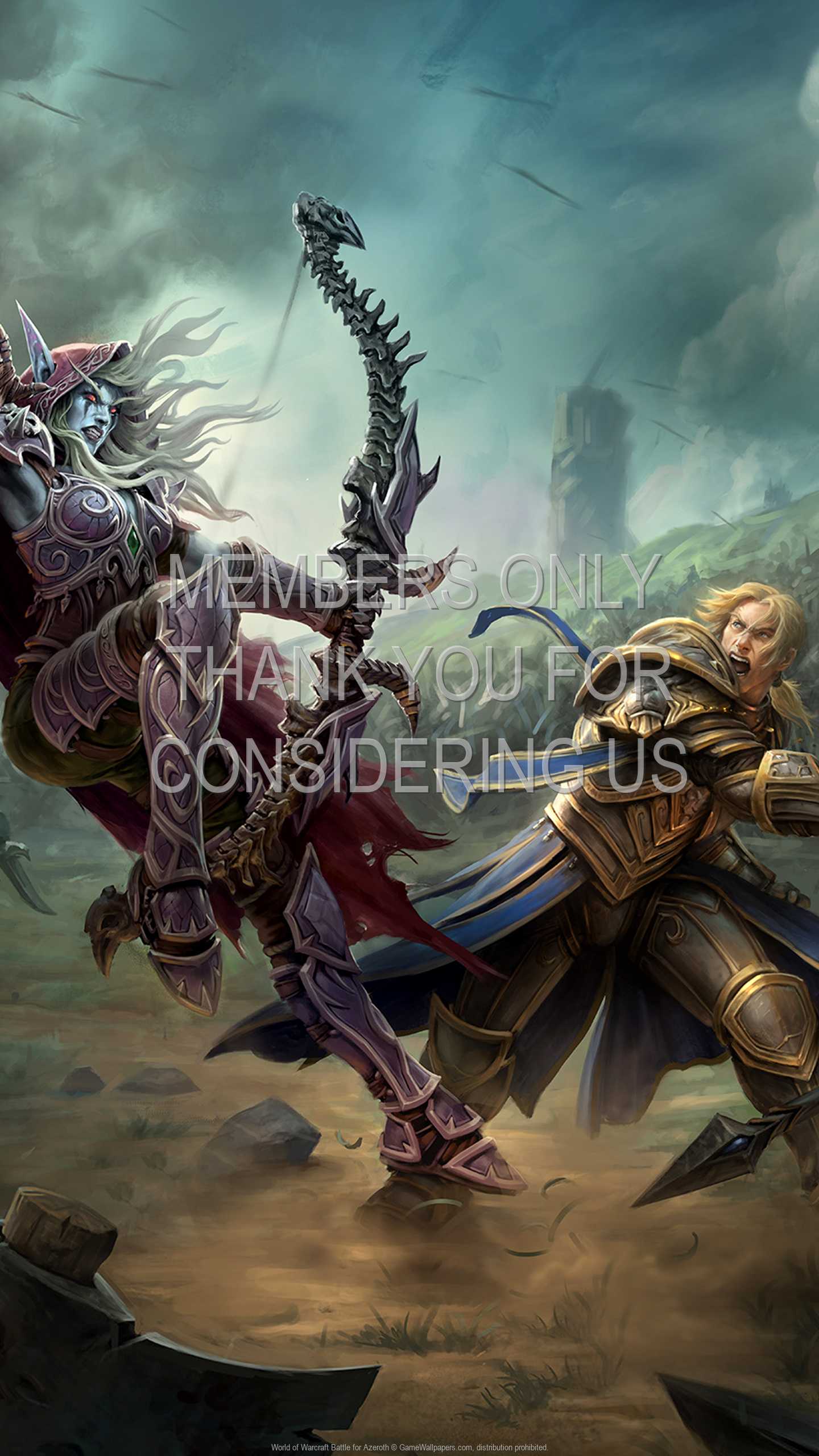 World of Warcraft: Battle for Azeroth 1440p Vertical Mobile fond d'cran 04