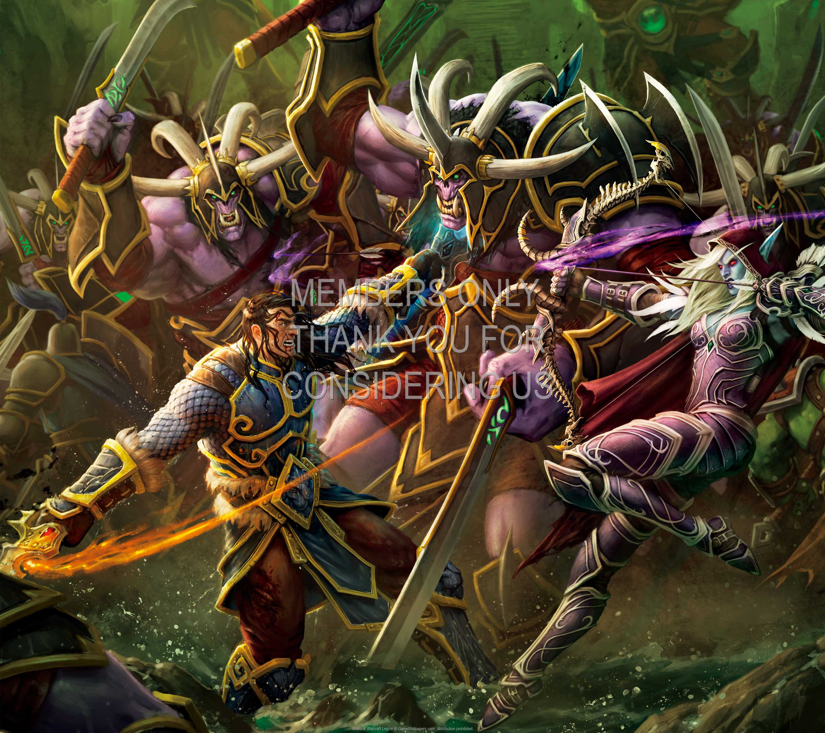 World of Warcraft: Legion 1440p Horizontal Mobiele achtergrond 04