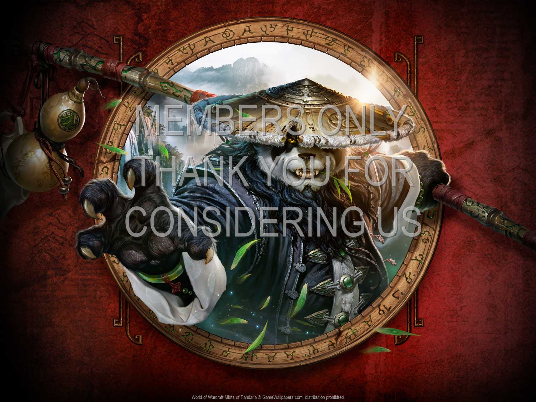 World of Warcraft: Mists of Pandaria 720p Horizontal Mobiele achtergrond 04