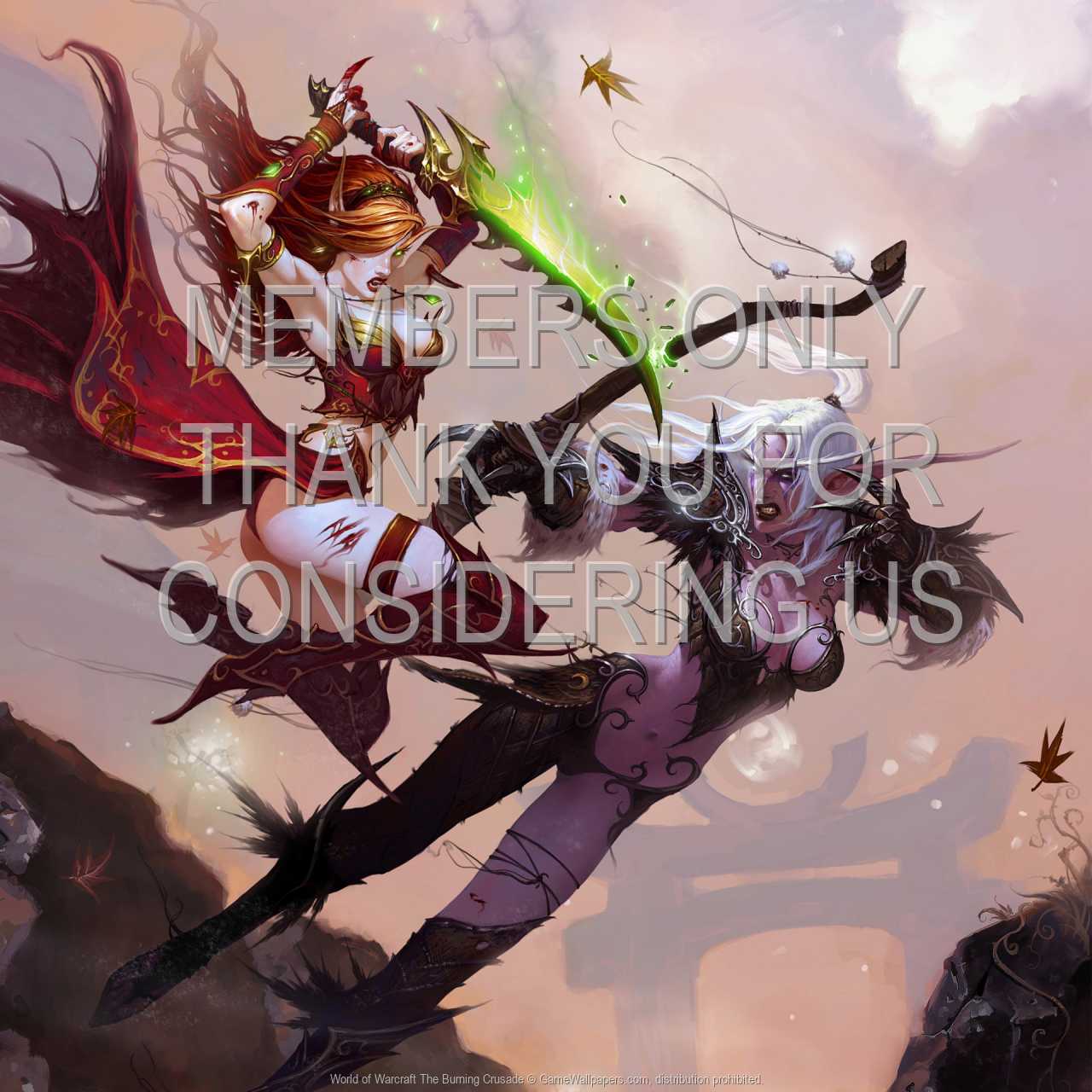World of Warcraft: The Burning Crusade 720p Horizontal Mobiele achtergrond 08
