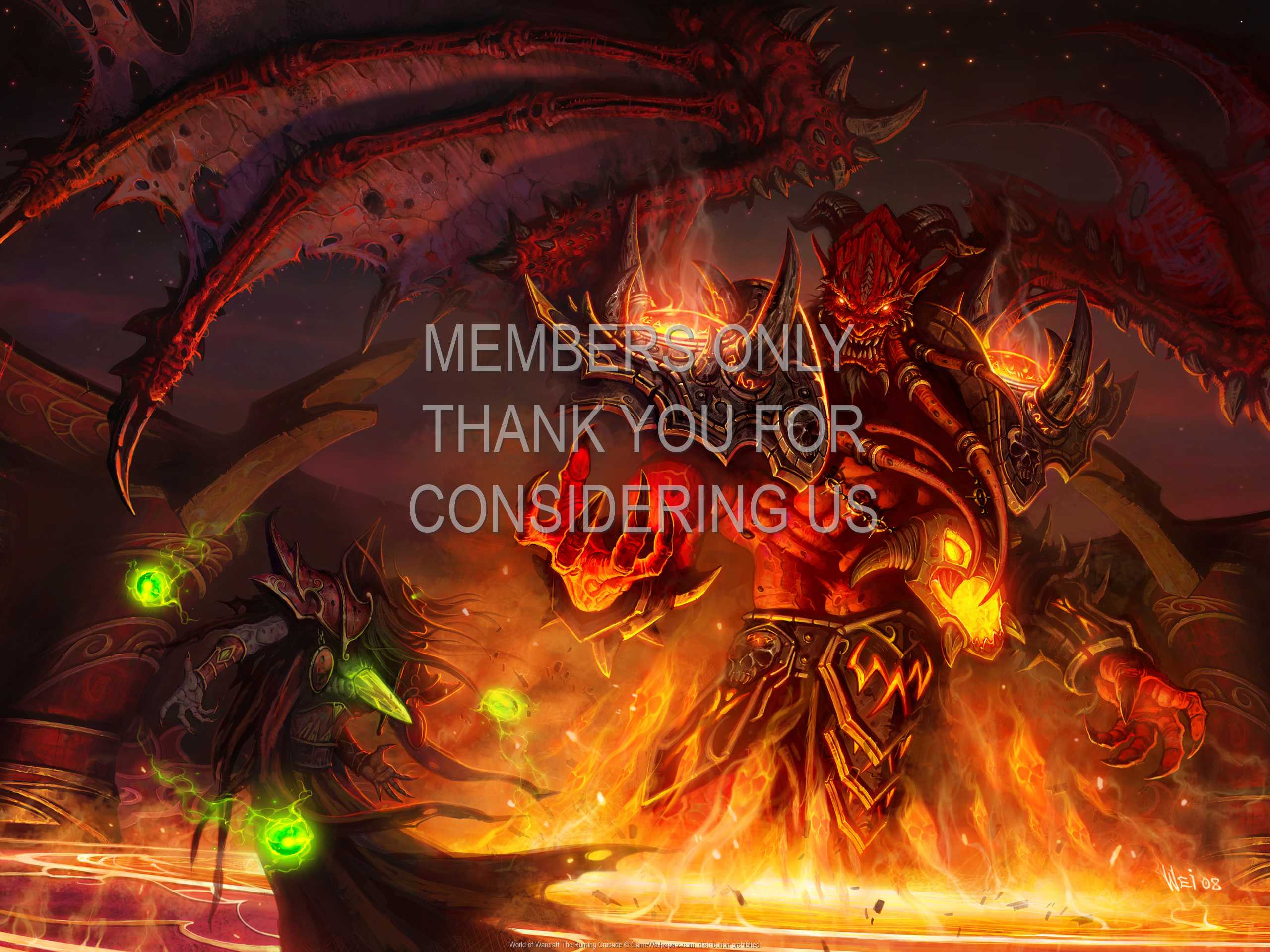 World of Warcraft: The Burning Crusade 1080p Horizontal Handy Hintergrundbild 11