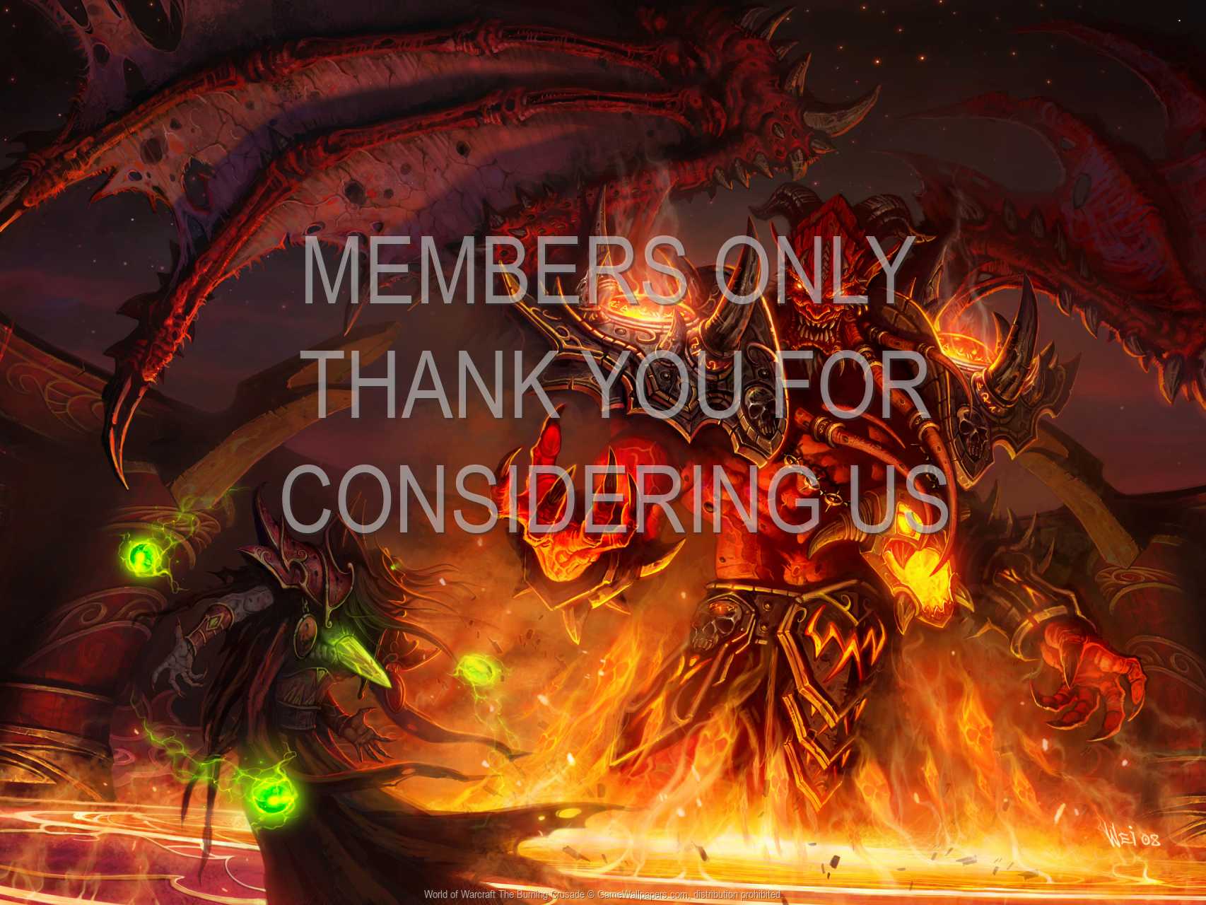 World of Warcraft: The Burning Crusade 720p Horizontal Handy Hintergrundbild 11