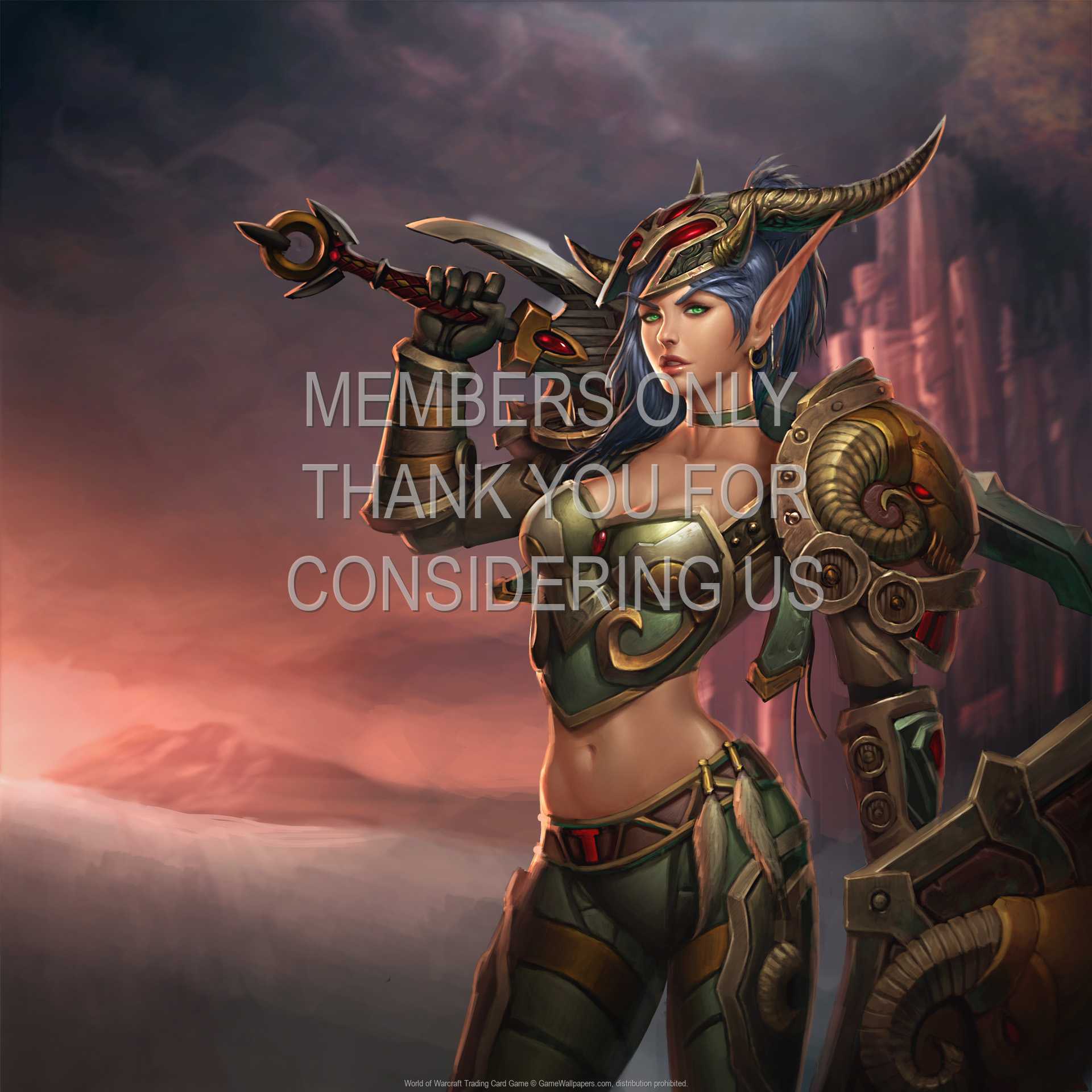 World of Warcraft: Trading Card Game 1080p Horizontal Handy Hintergrundbild 45