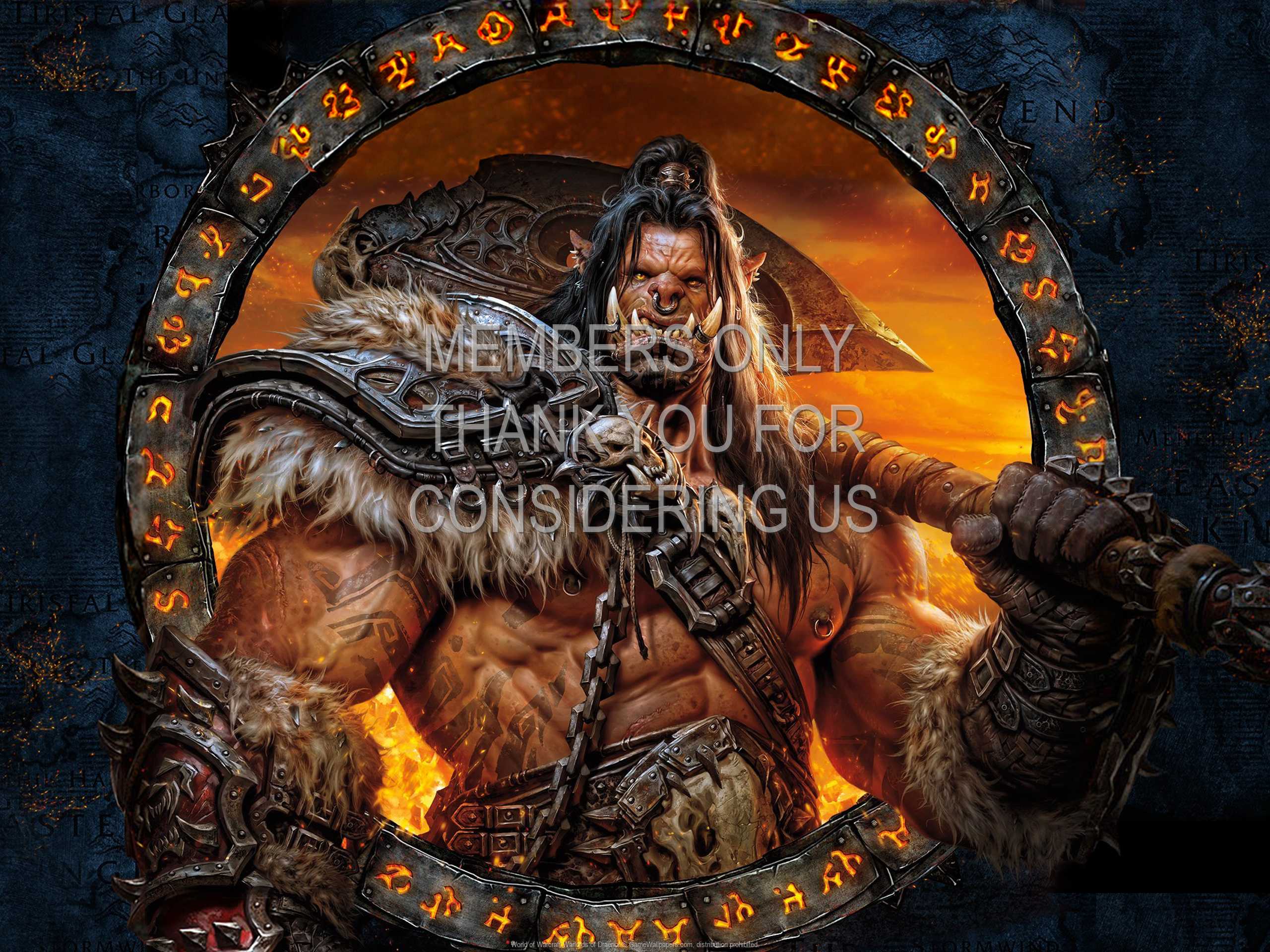 World of Warcraft: Warlords of Draenor 1080p Horizontal Mobiele achtergrond 03