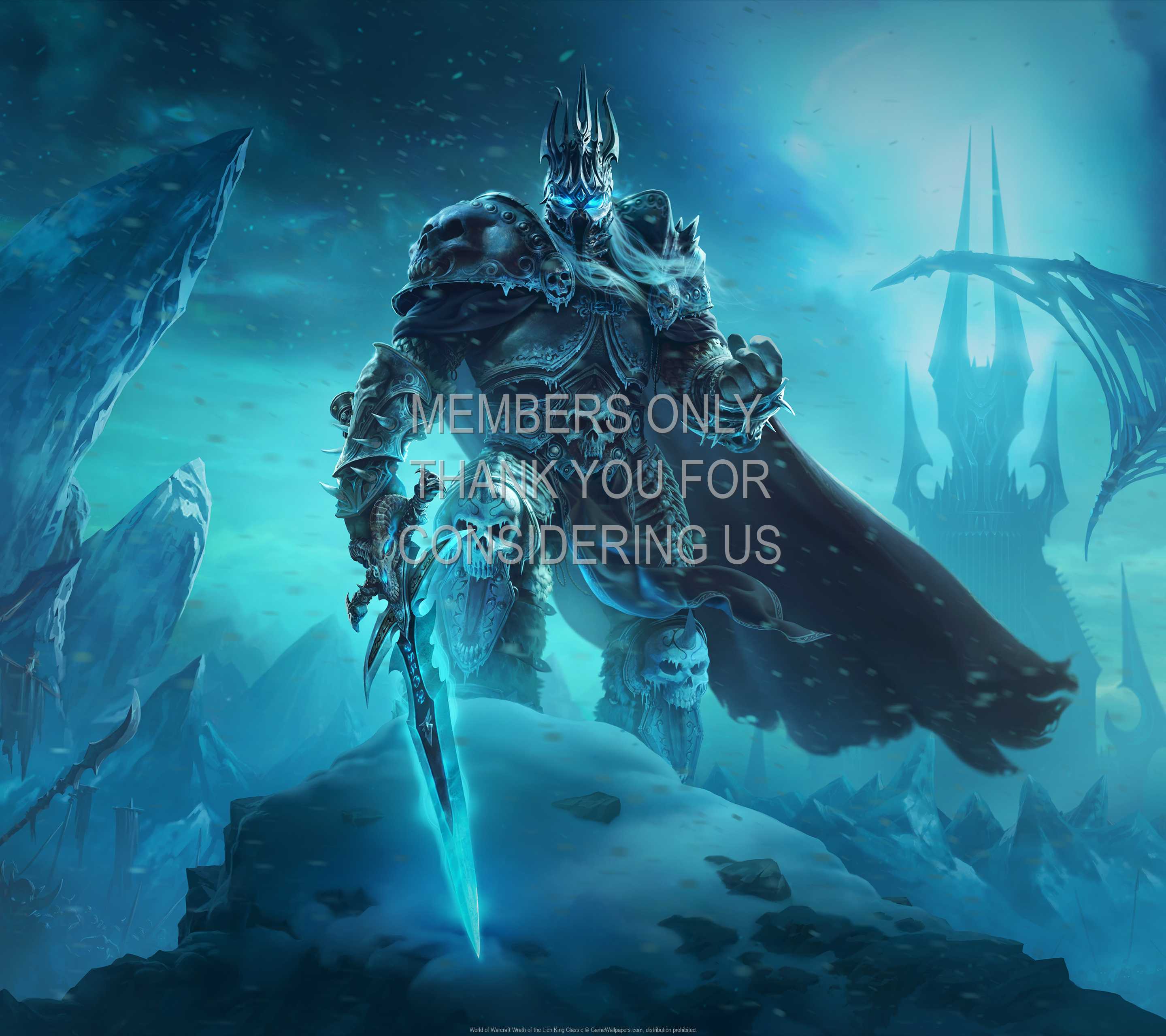 World of Warcraft: Wrath of the Lich King Classic 1440p Horizontal Mobiele achtergrond 01