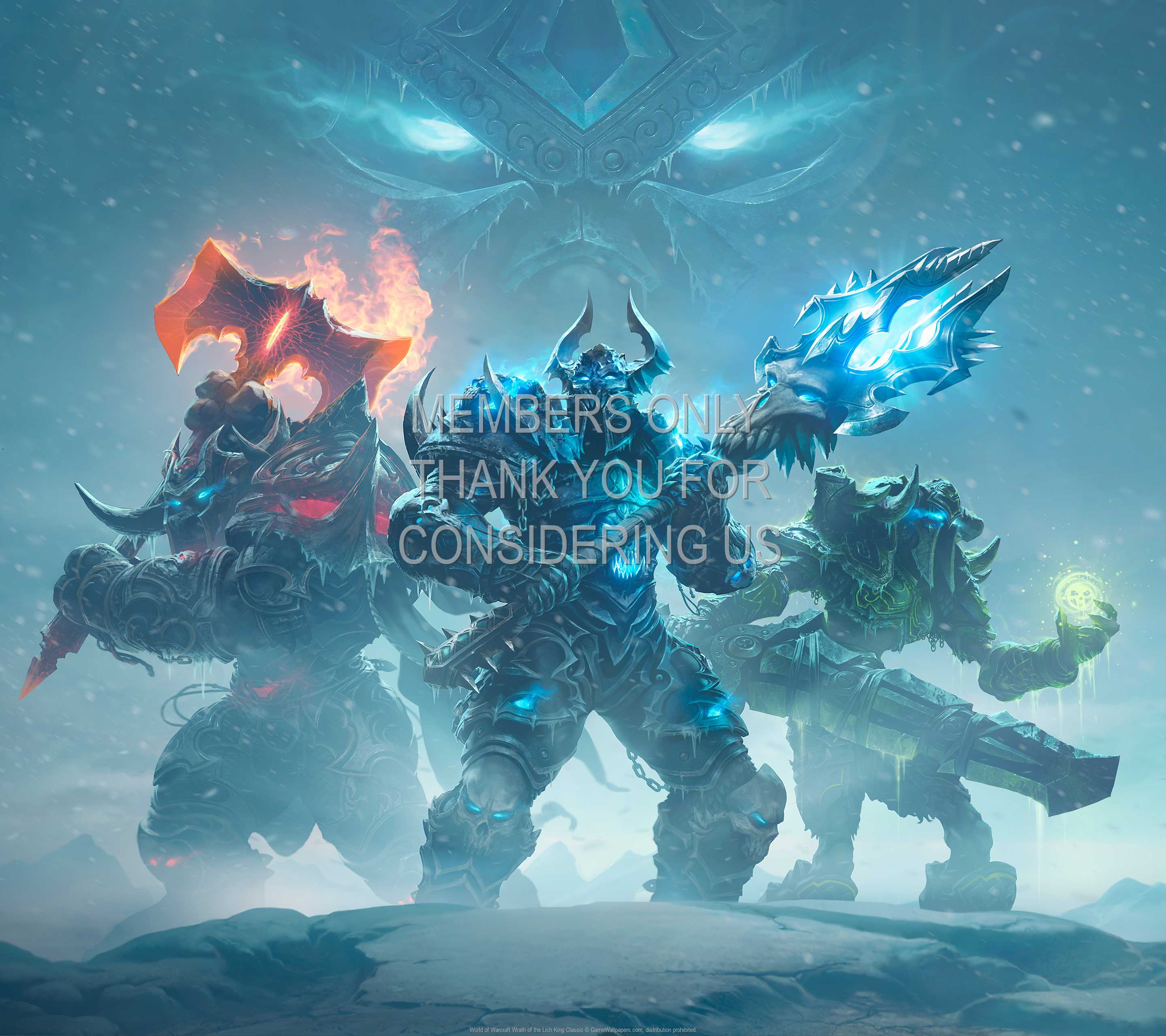 World of Warcraft: Wrath of the Lich King Classic 1440p Horizontal Handy Hintergrundbild 03