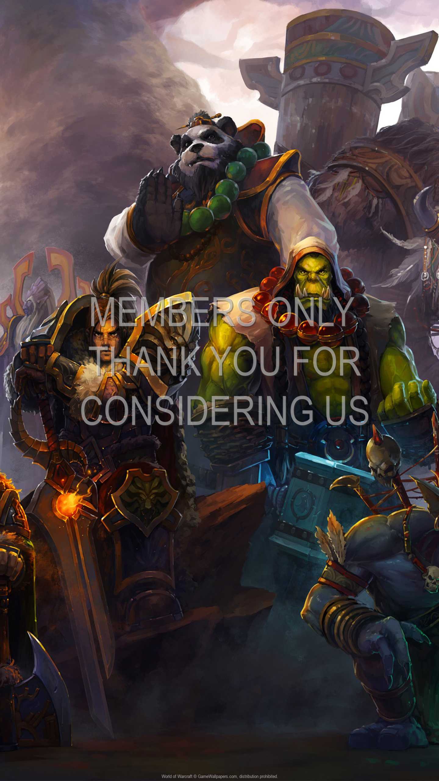 World of Warcraft 1440p Vertical Mobiele achtergrond 15